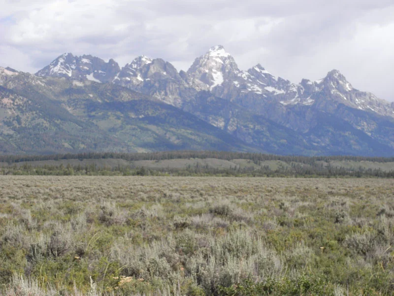 Grand Teton 1 Hour Before Storm