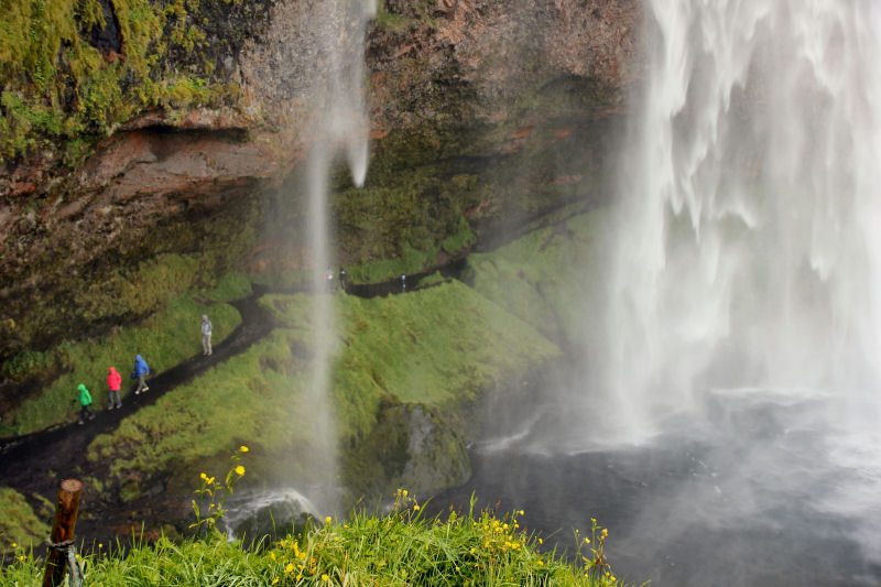 Backside of a Waterfall