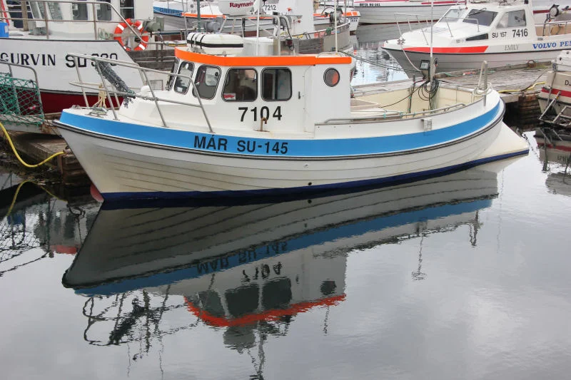 Fishing Boat and Reflection