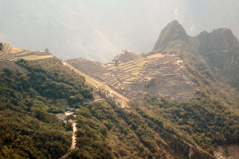 Machu Picchu from Gate of the Sun