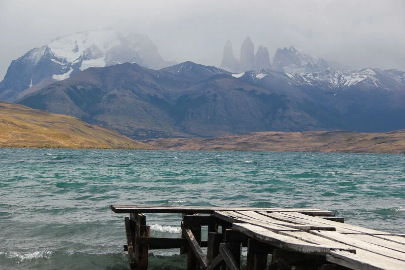 Towers from Laguna Azul