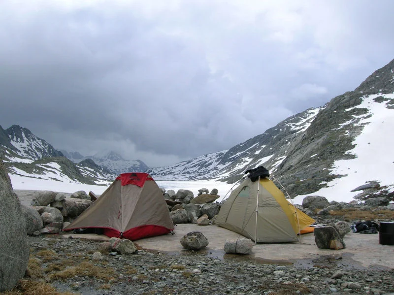 Titcomb Basin Camp