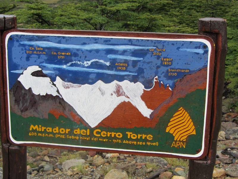 Cerro Torre Sign