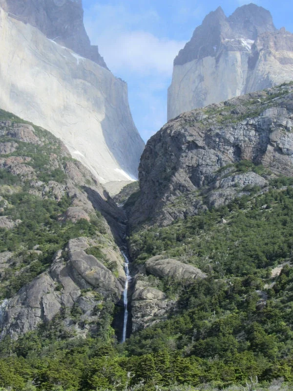 Waterfall and Backdrop