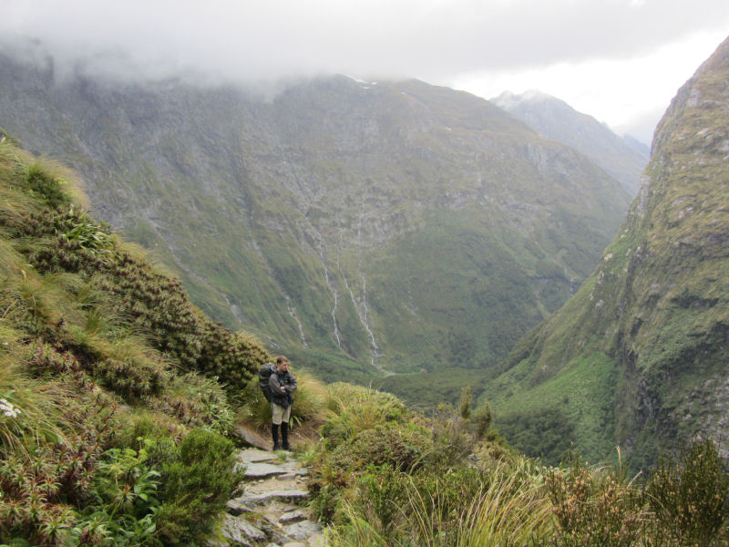 Switchback Near McCarron Pass