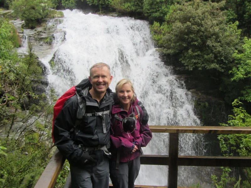 Near One of Many Waterfalls