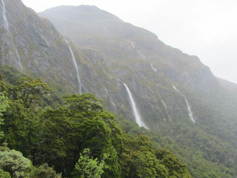 Earland Falls and Surrounding Falls