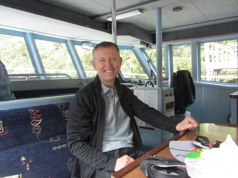 Steve Aboard the SeaFinn