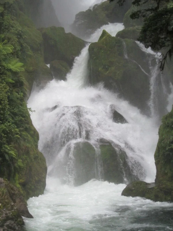 Closeup of Yet Another Waterfall