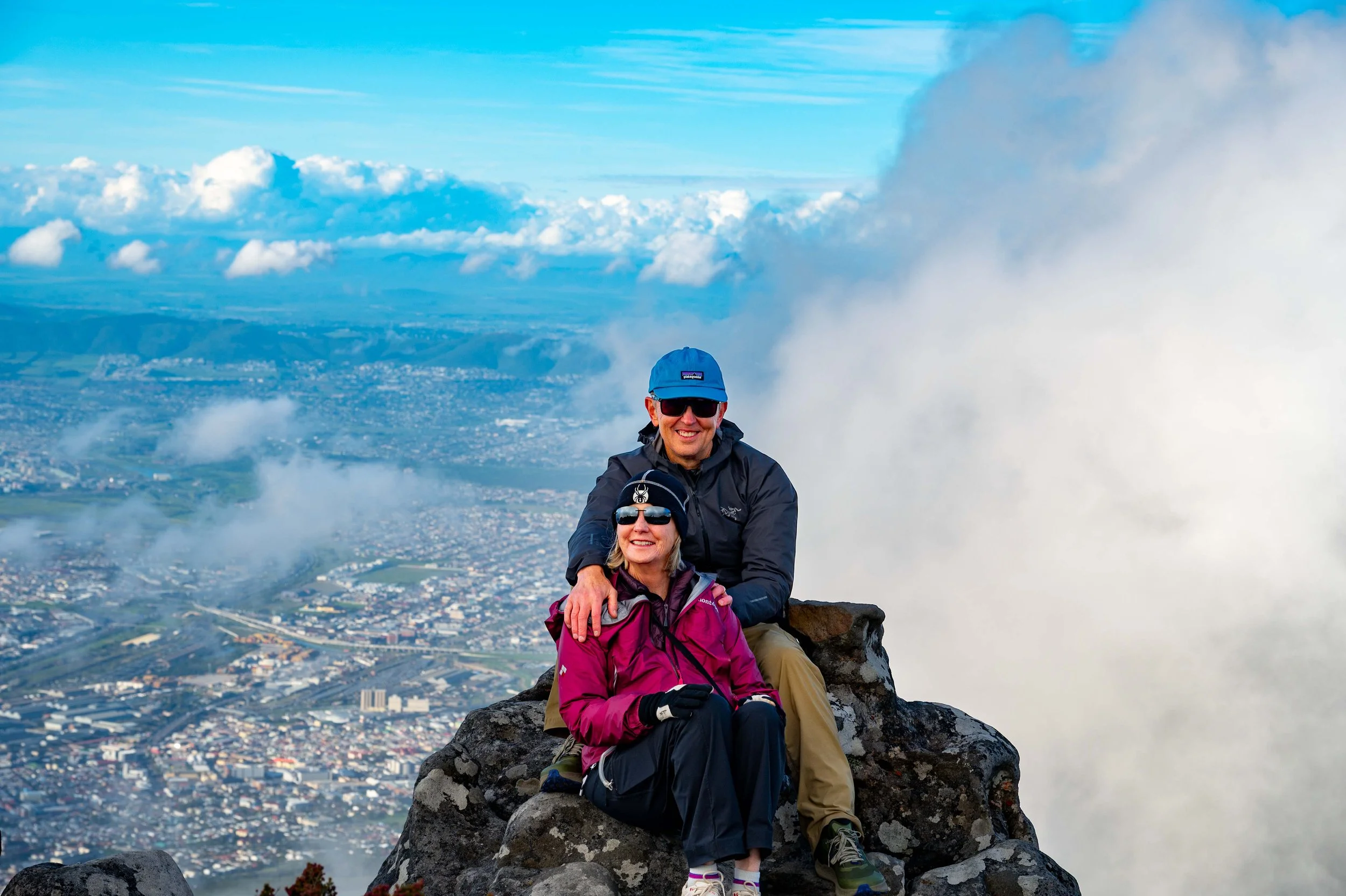 On Table Mountain, Overlooking Cape Town