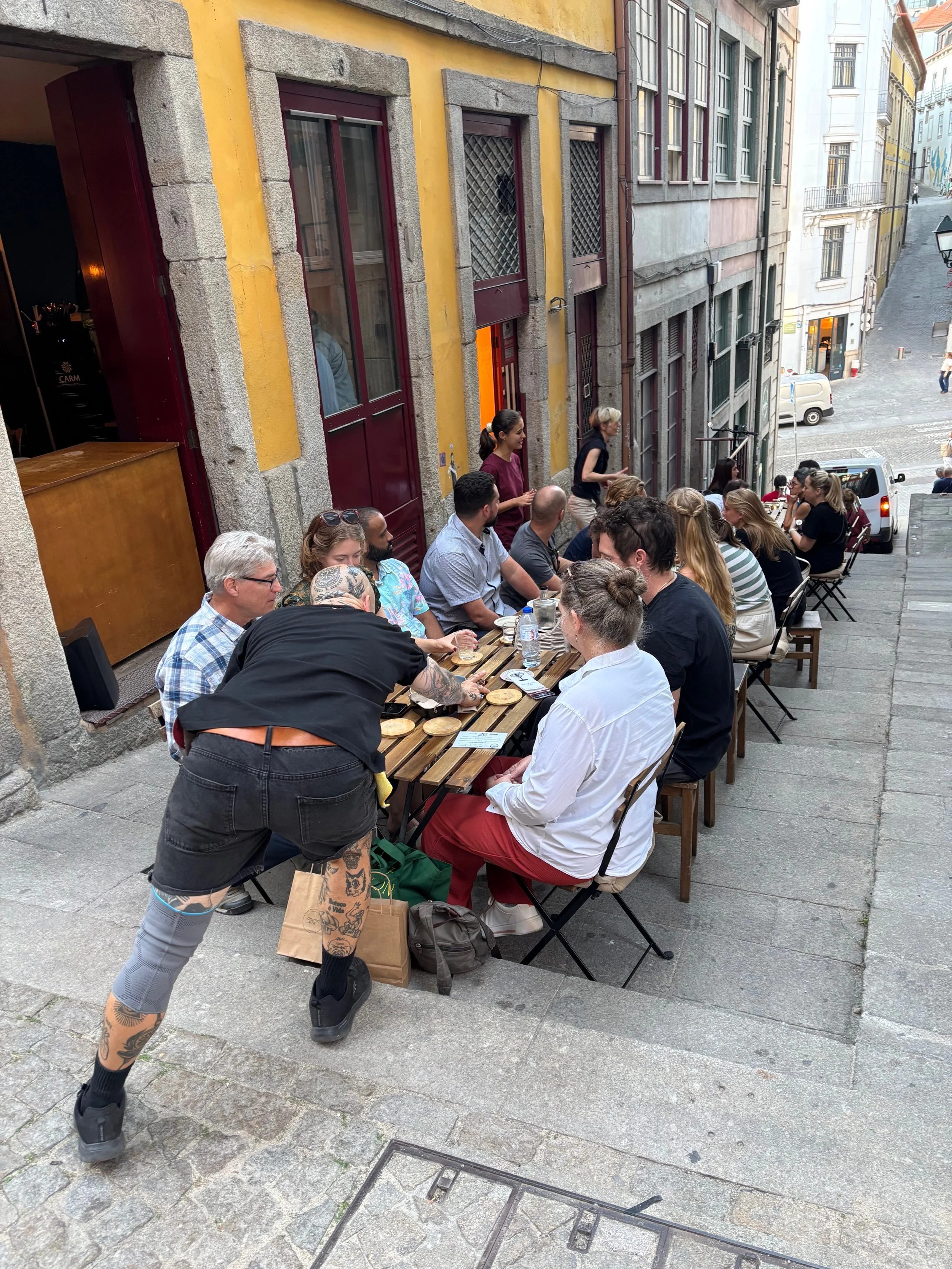 Outdoor Dining in Porto