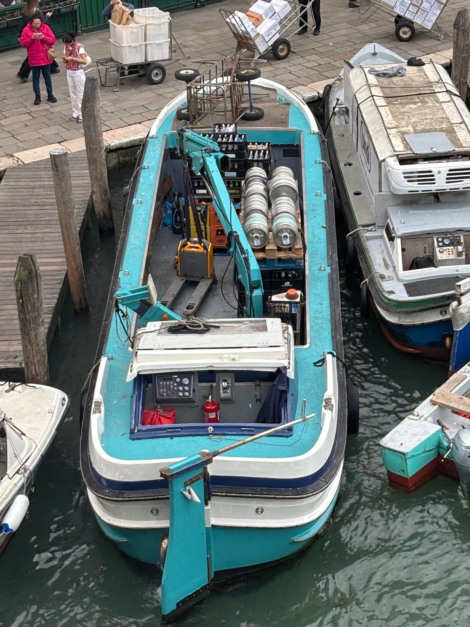 Beer Boat in Venice