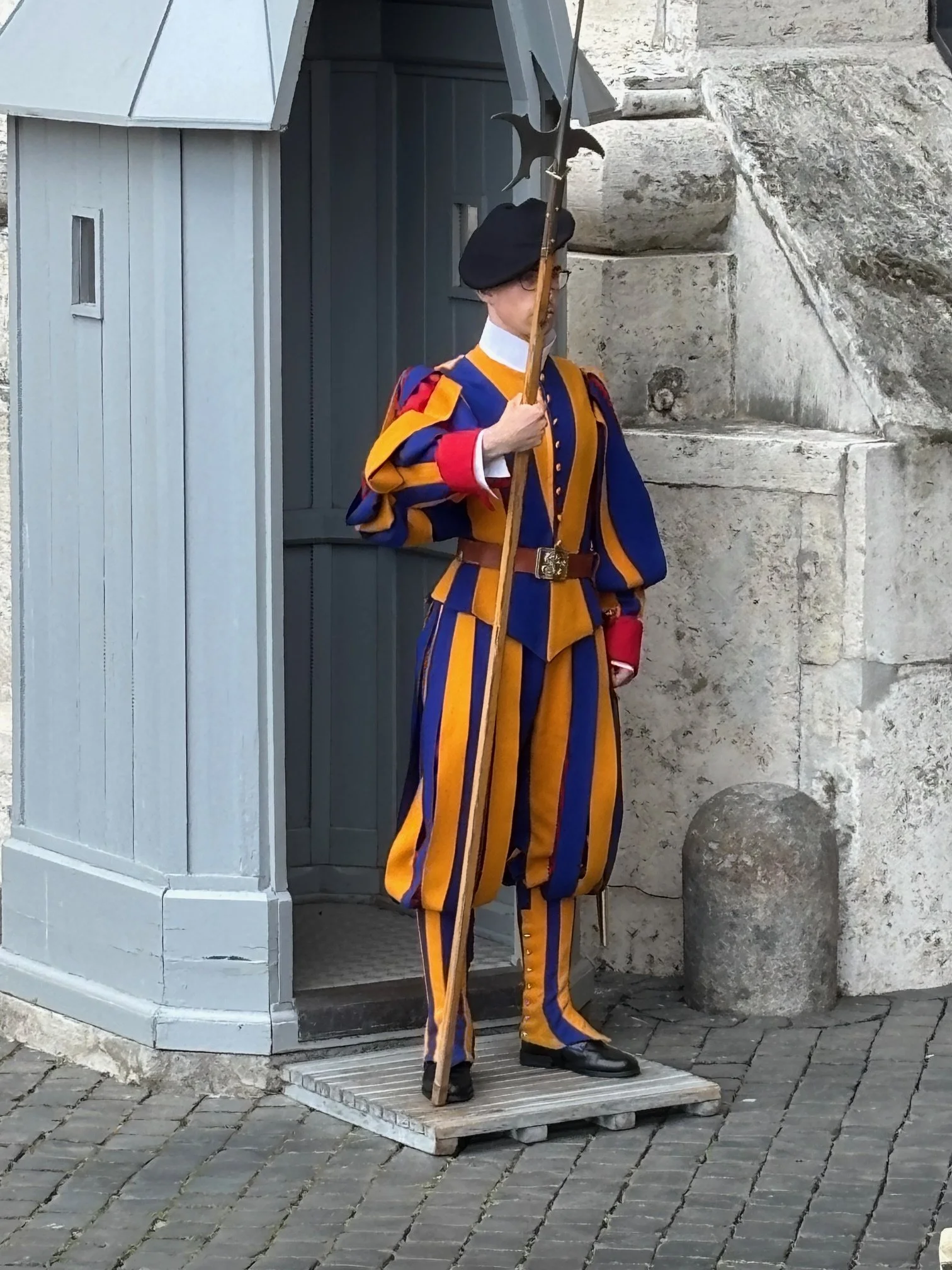 Swiss guard at the Vatican