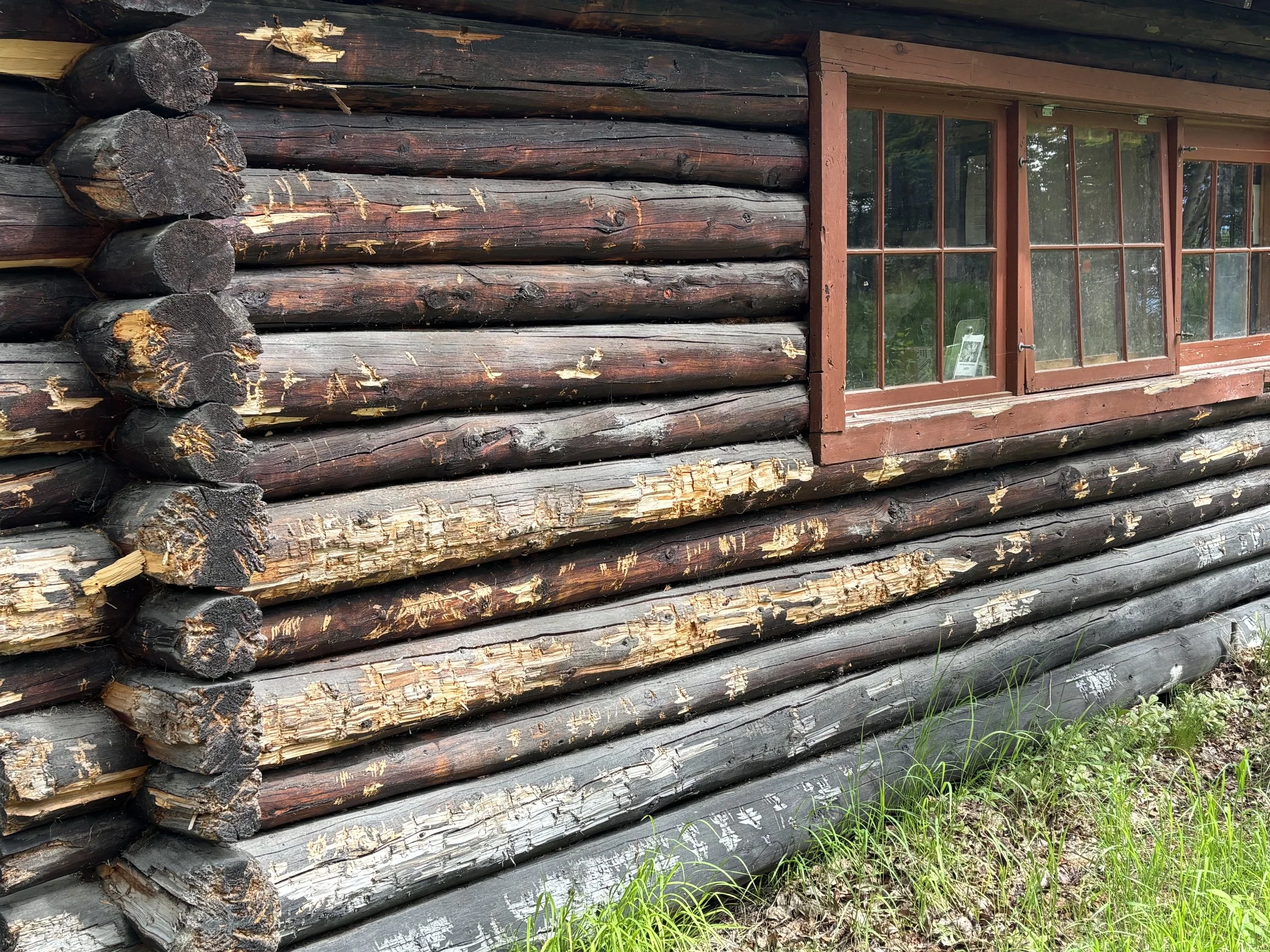 Ranger Station with Claw Marks