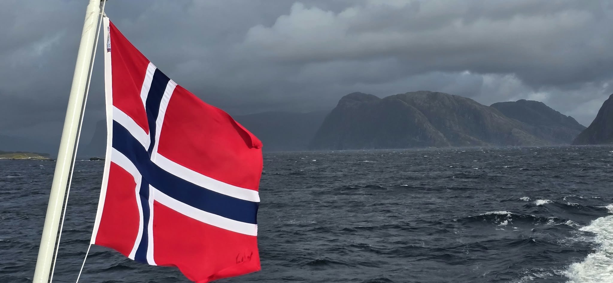 View from Norwegian Ferry