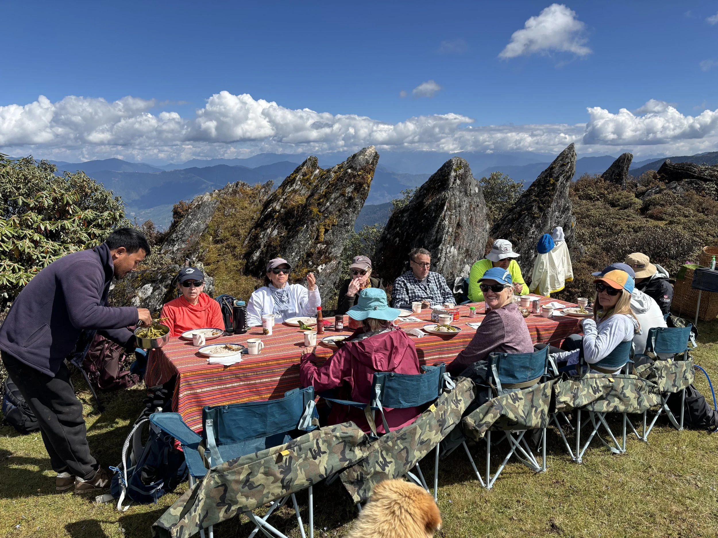 Lunch at 13,000 Feet