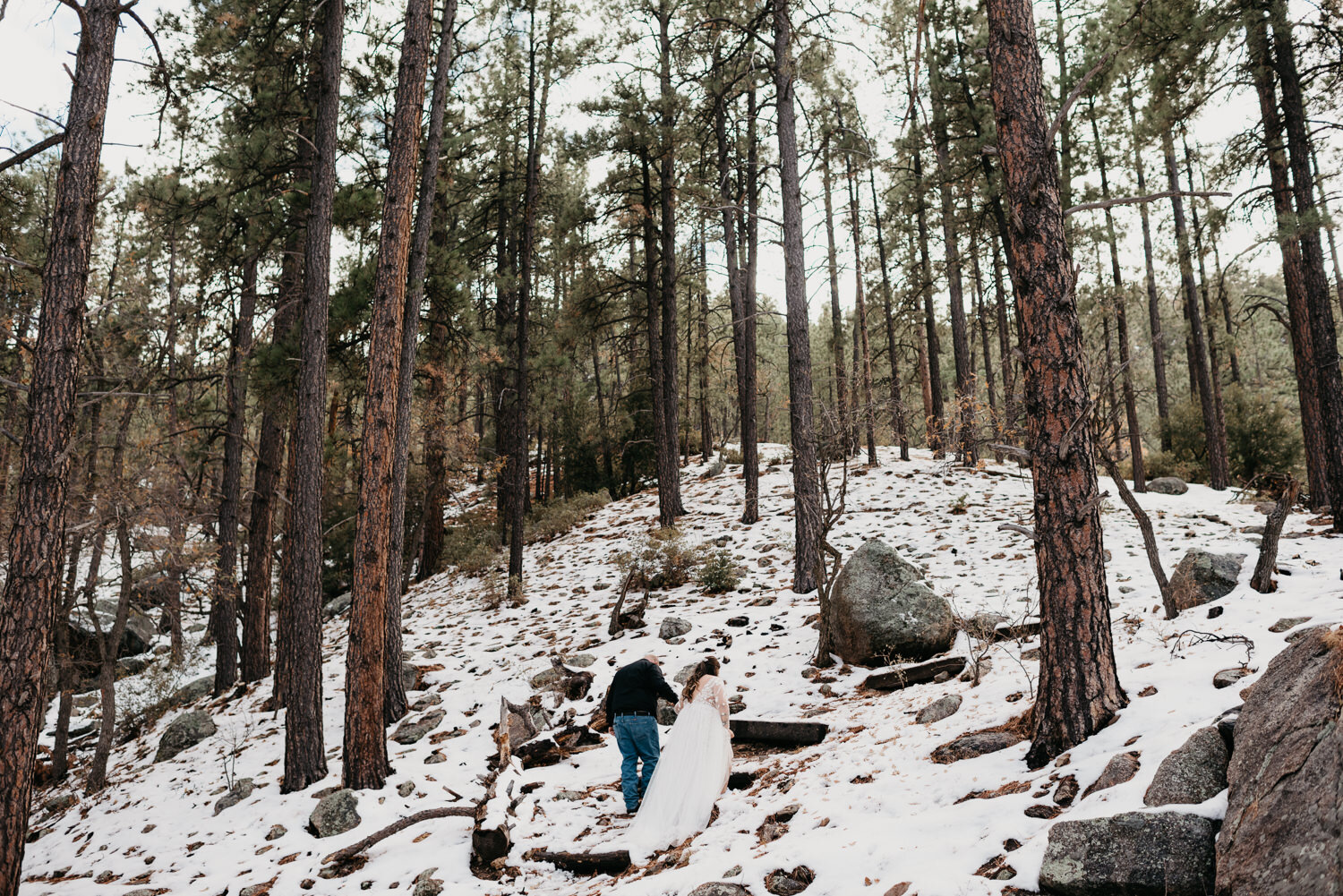Hualapai Mountain Park Elopement - Amber Garrett Photography - 040.jpg