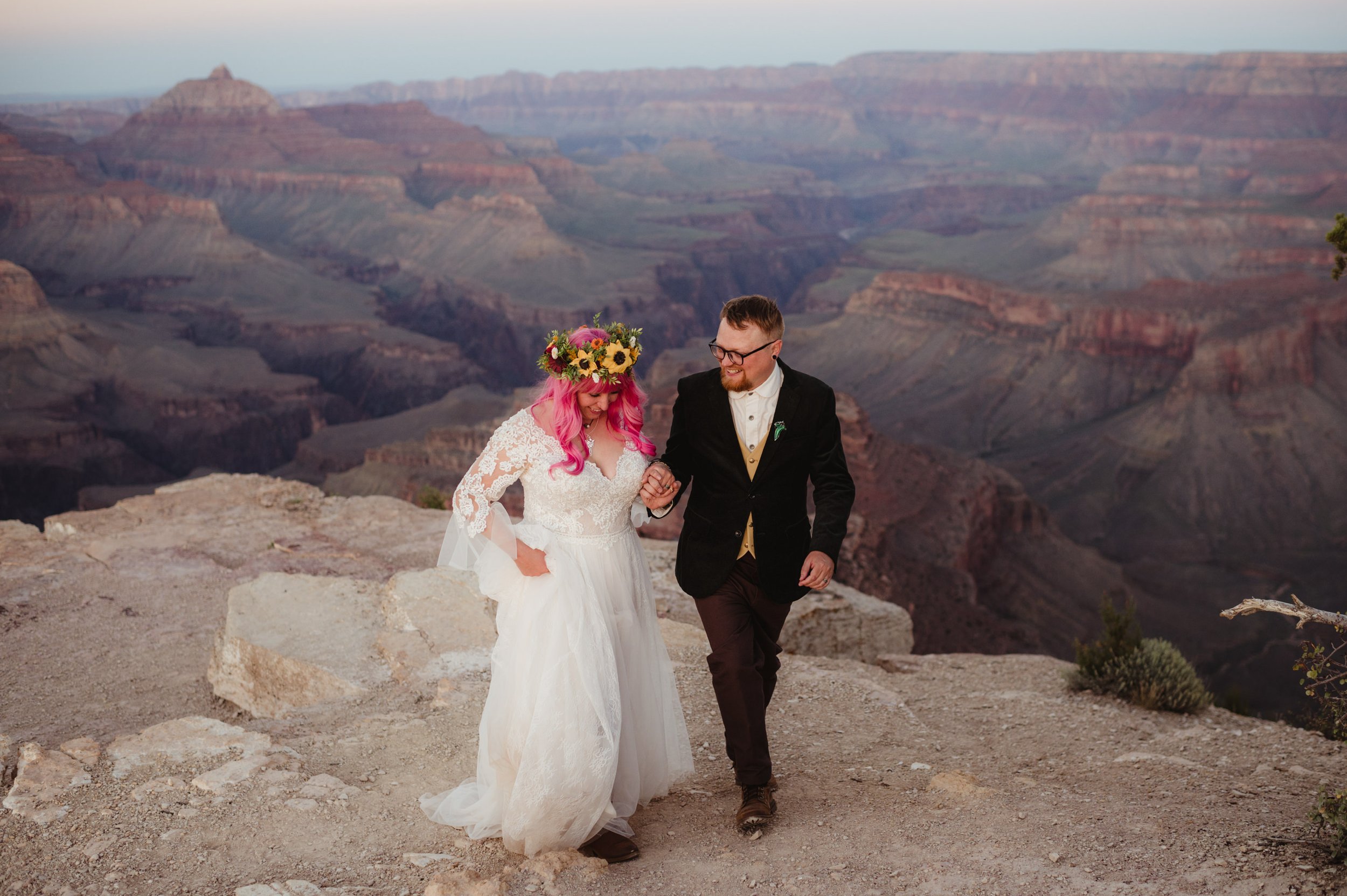 Lord of the Rings Grand Canyon Wedding - Amber Garrett Photography - 075.JPG