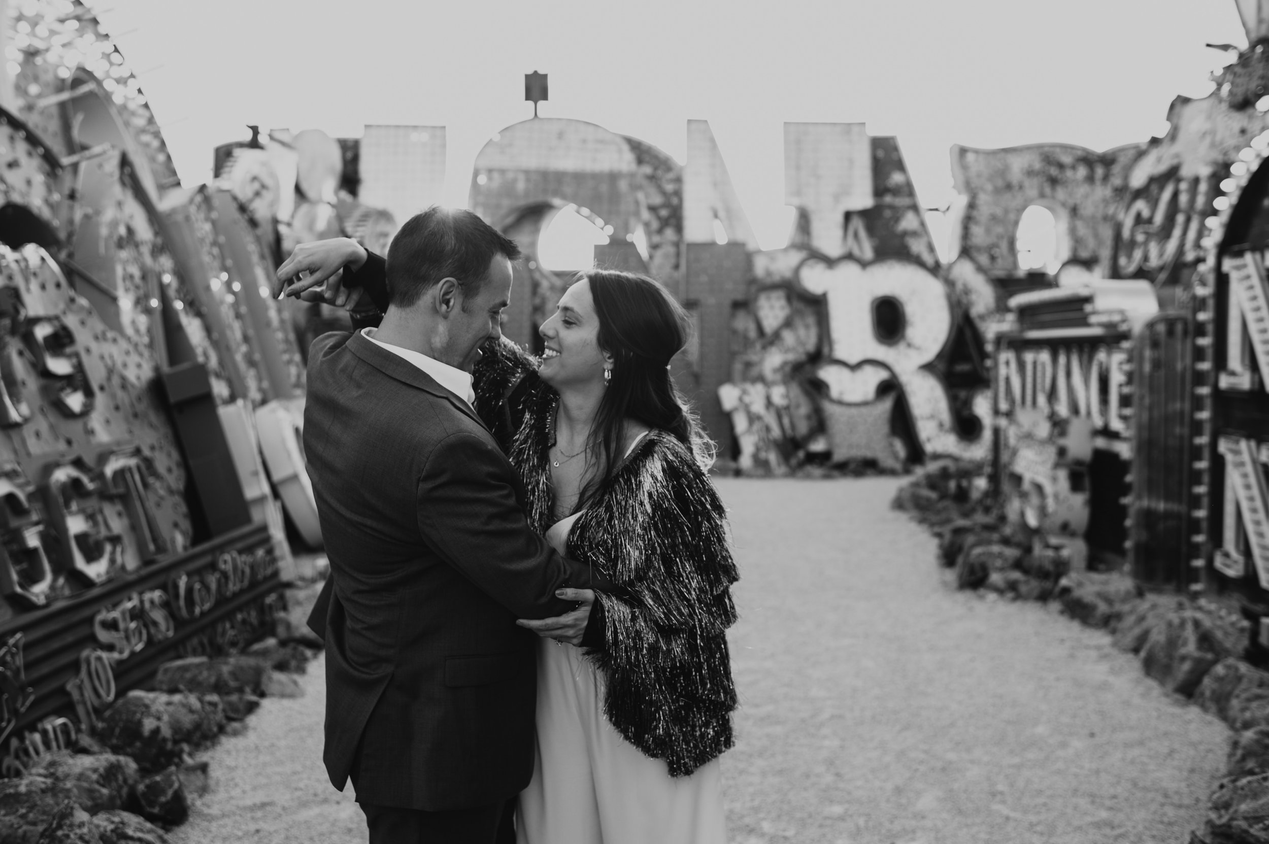 Neon Museum and Fremont Engagement - Amber Garrett Photography - 008.JPG