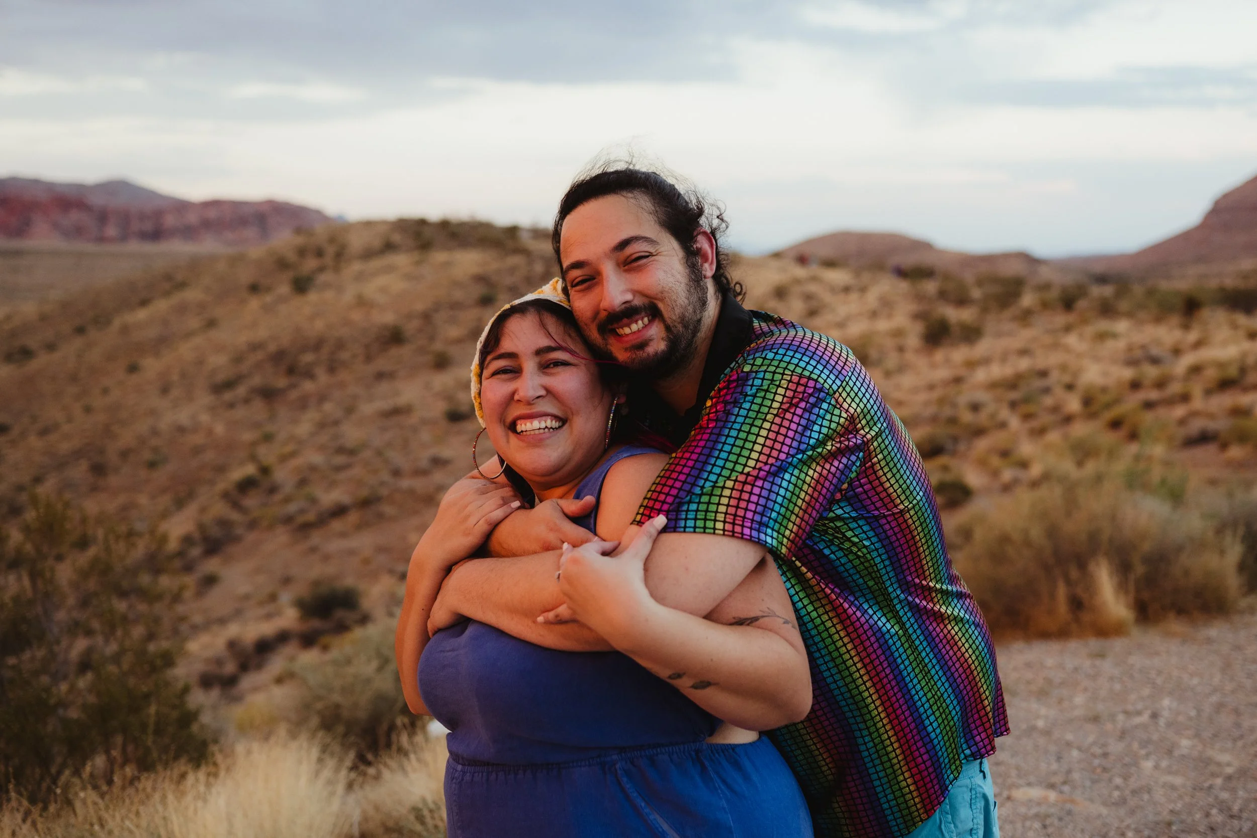 red Rock canyon proposal photoshoot