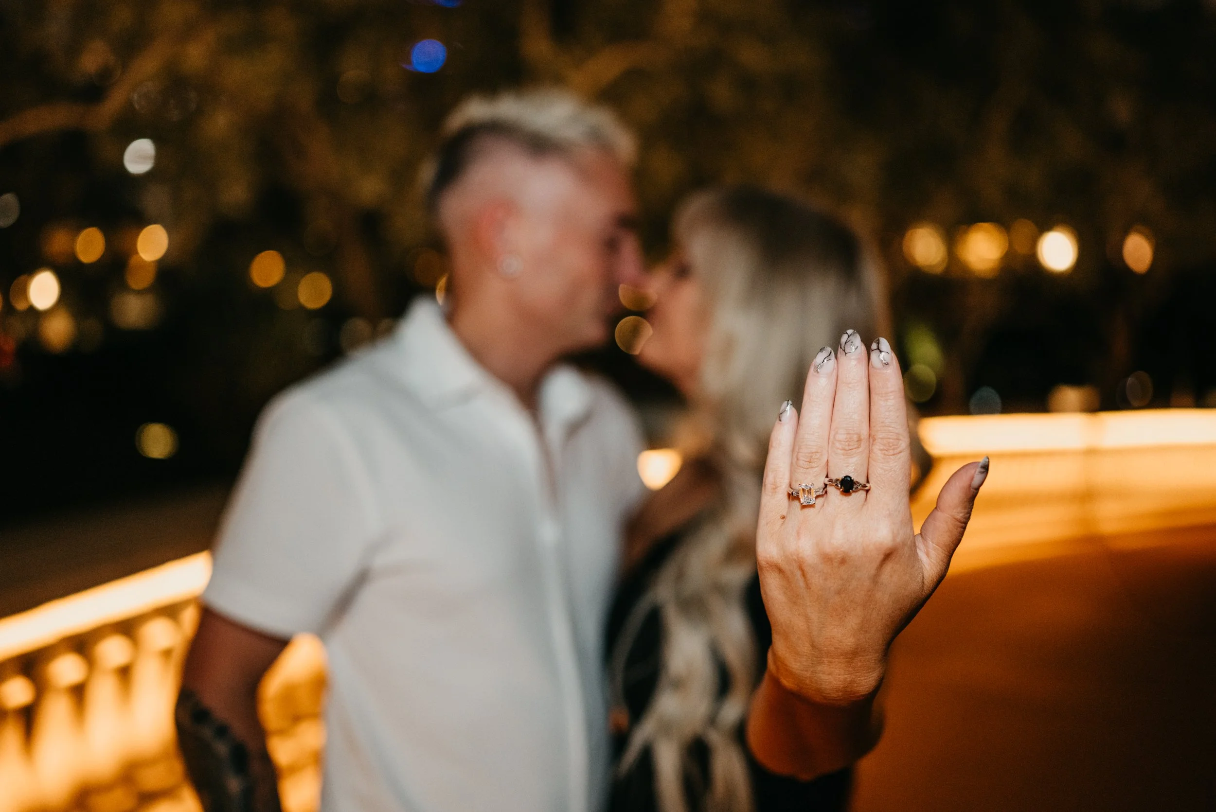 Learning to Pivot | Elegant Las Vegas Proposal Portraits