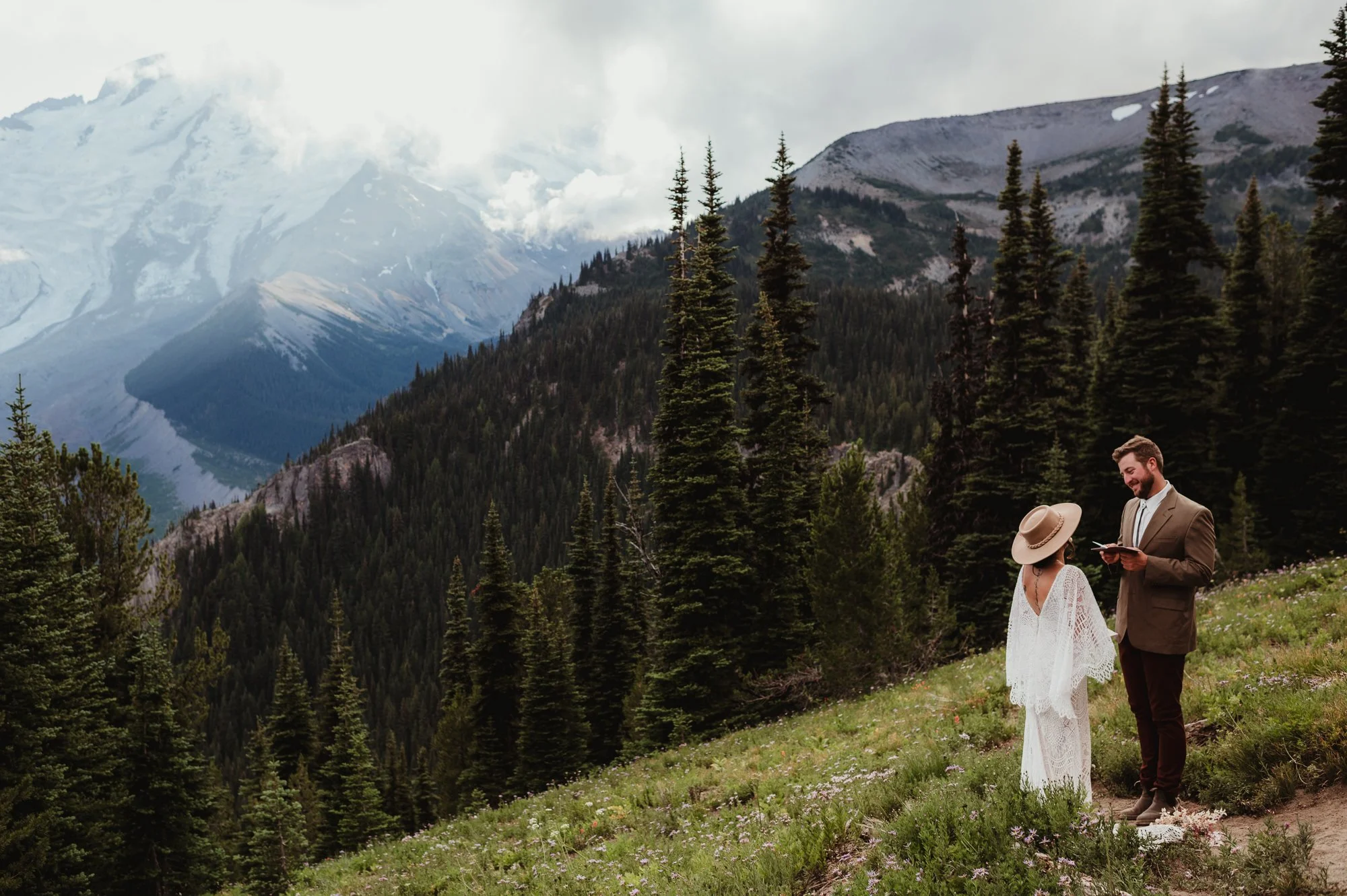How to Elope at Mt. Rainier National Park | Travel Elopement and Wedding Photographer