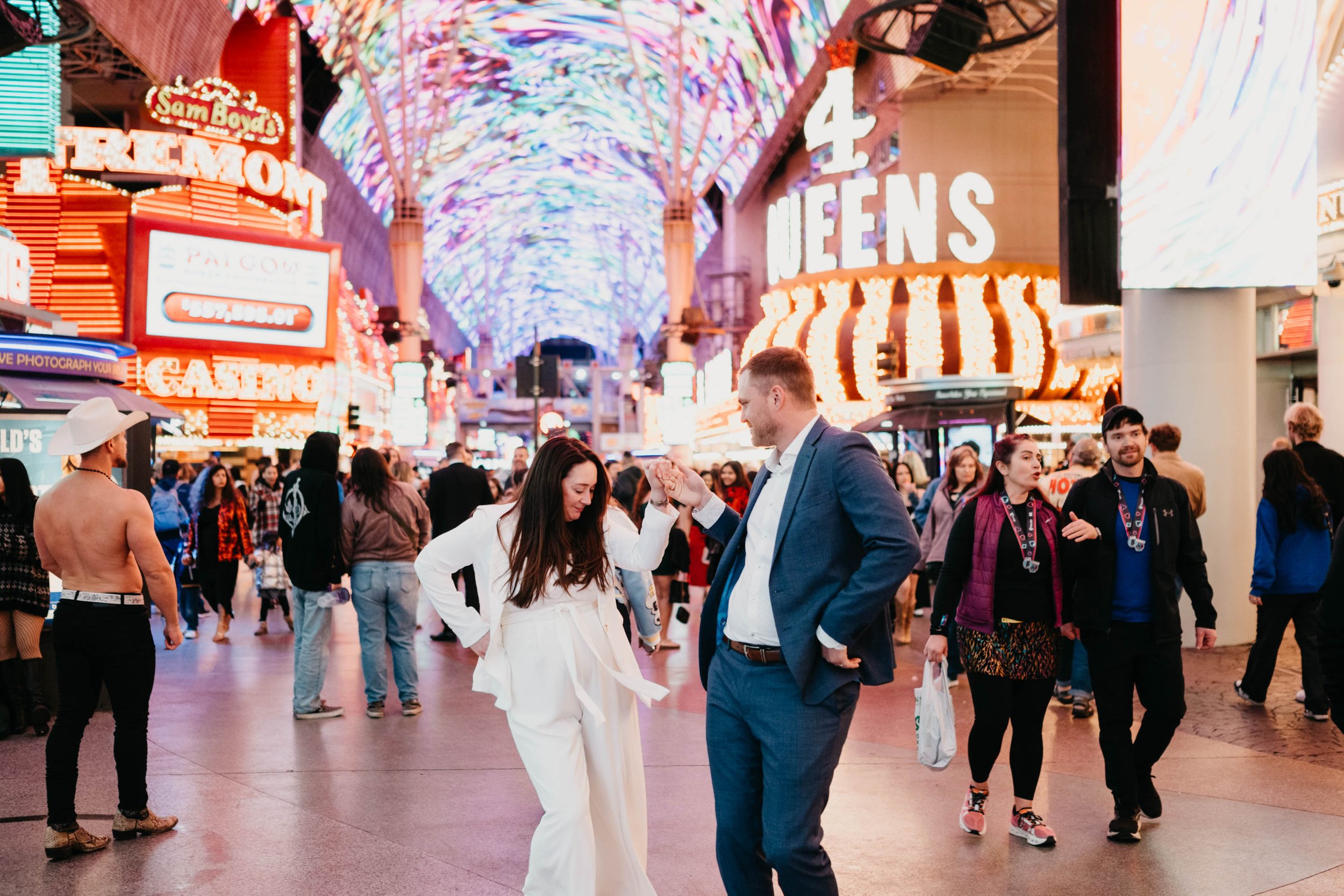 Fremont Street elopement Las Vegas Elopement Photographer-26.jpg