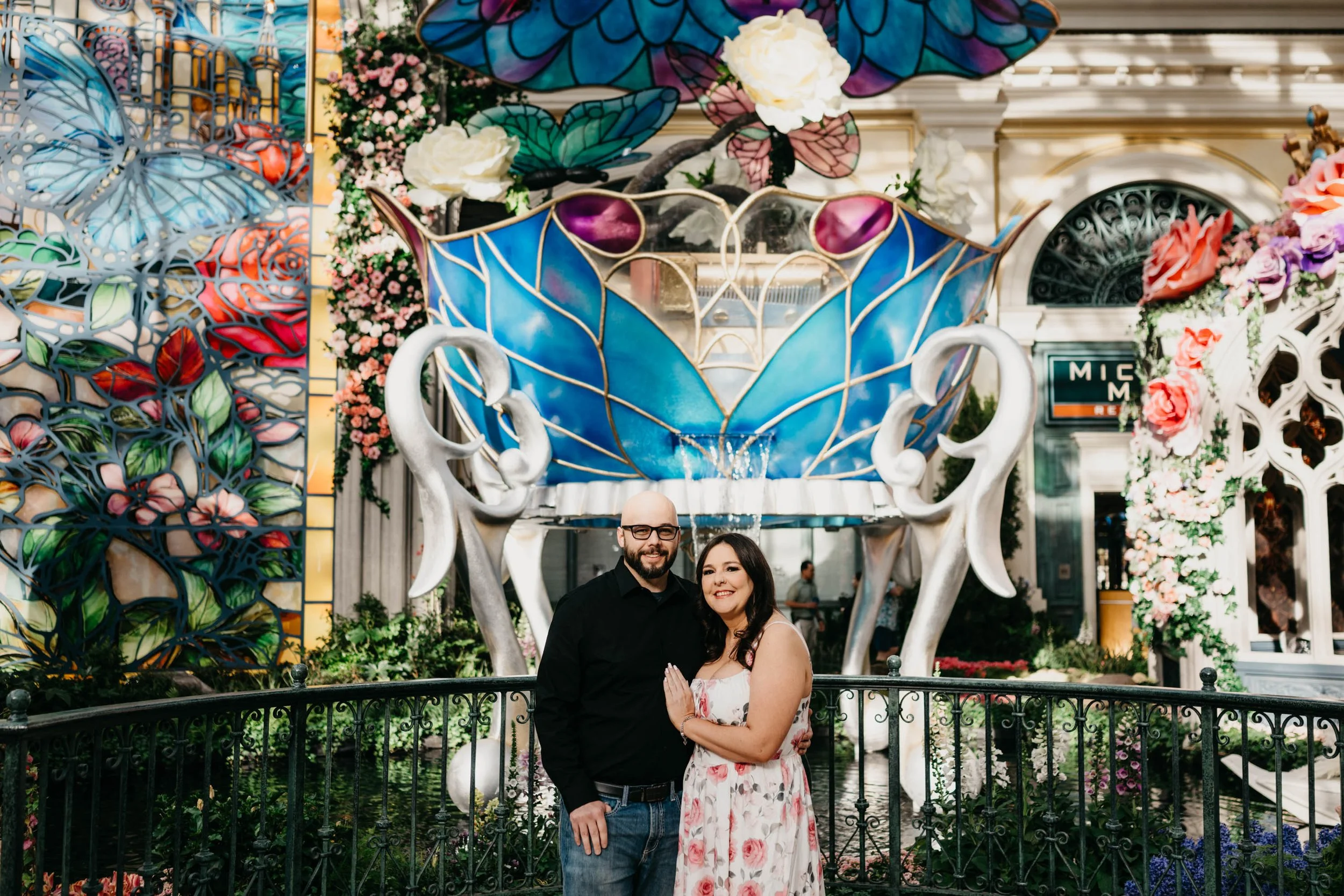 Bellagio Botanical Gardens Proposal Las Vegas Wedding and Elopement Photographer-3.jpg