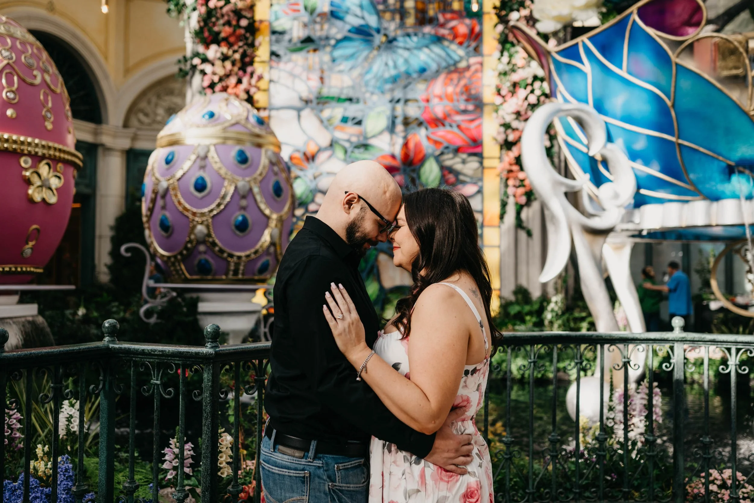Bellagio Botanical Gardens Proposal Las Vegas Wedding and Elopement Photographer-12.jpg