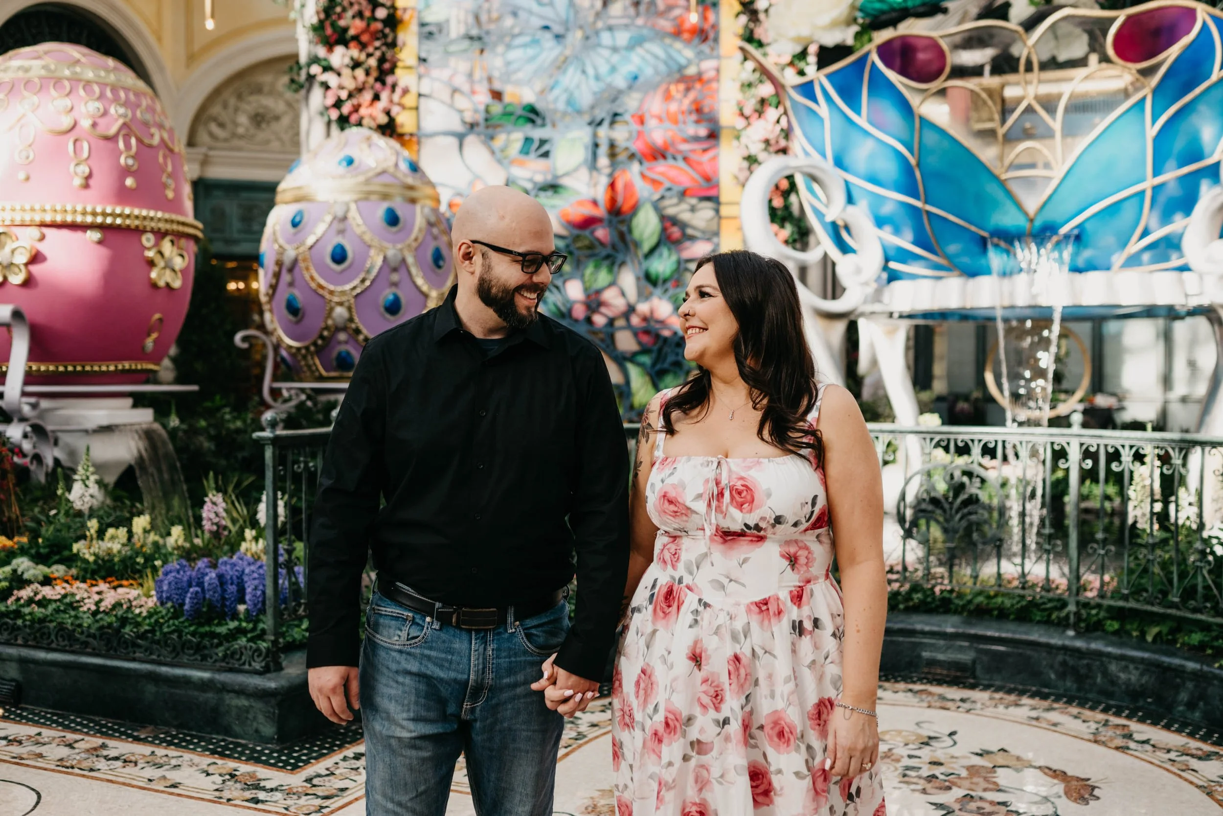 Bellagio Botanical Gardens Proposal Las Vegas Wedding and Elopement Photographer-13.jpg