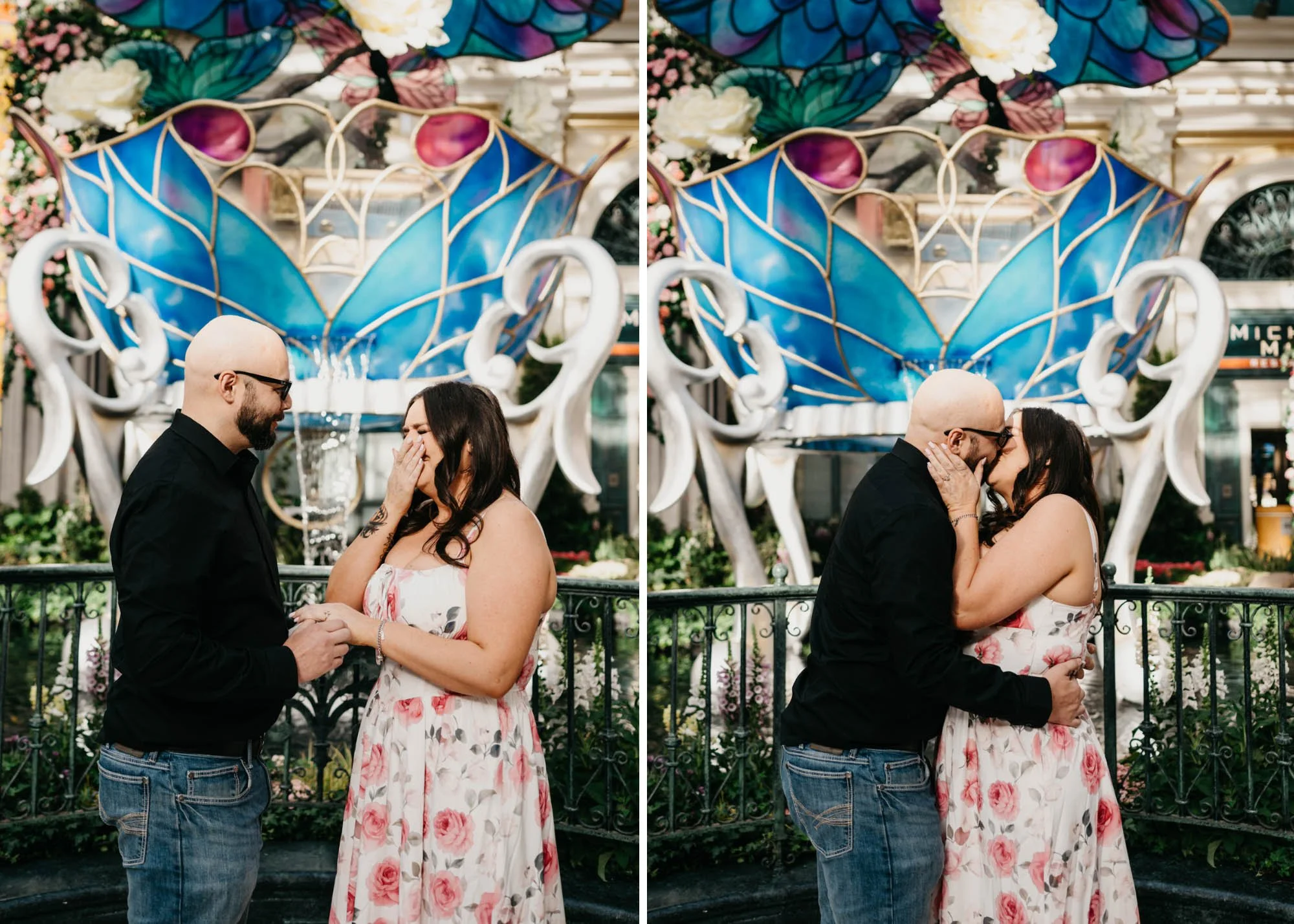 Bellagio Botanical Gardens Proposal Las Vegas Wedding and Elopement Photographer-32.jpg
