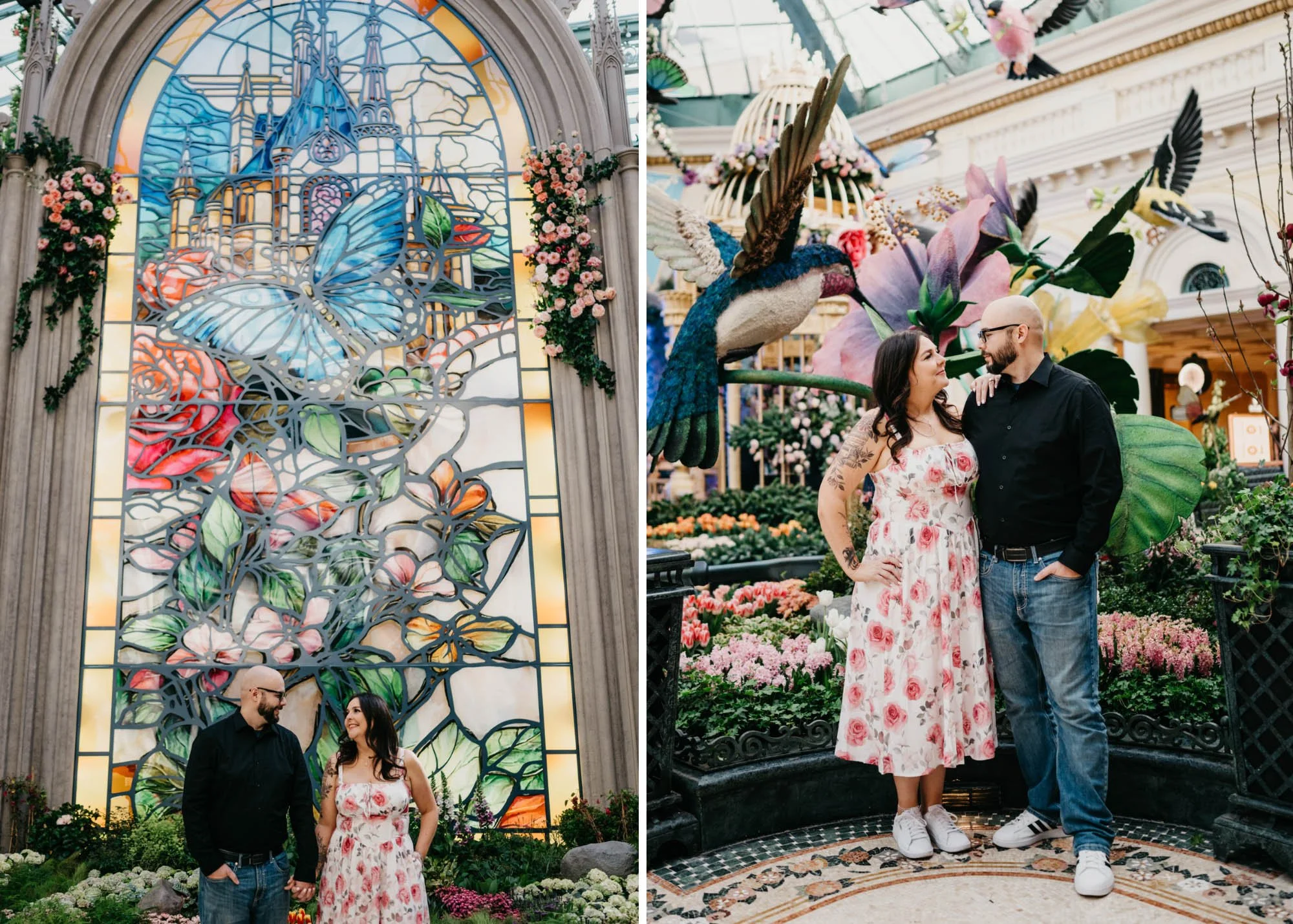 Bellagio Botanical Gardens Proposal Las Vegas Wedding and Elopement Photographer-35.jpg