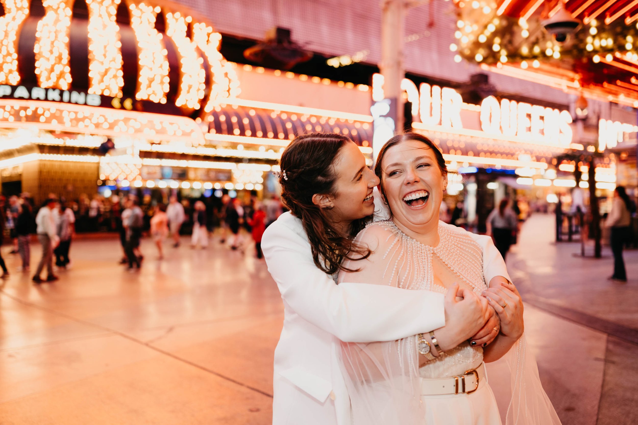 Fremont Street Las Vegas Lesbian Elopement Versus Micro-Wedding Las Vegas Wedding and Elopement Photographer-1.jpg