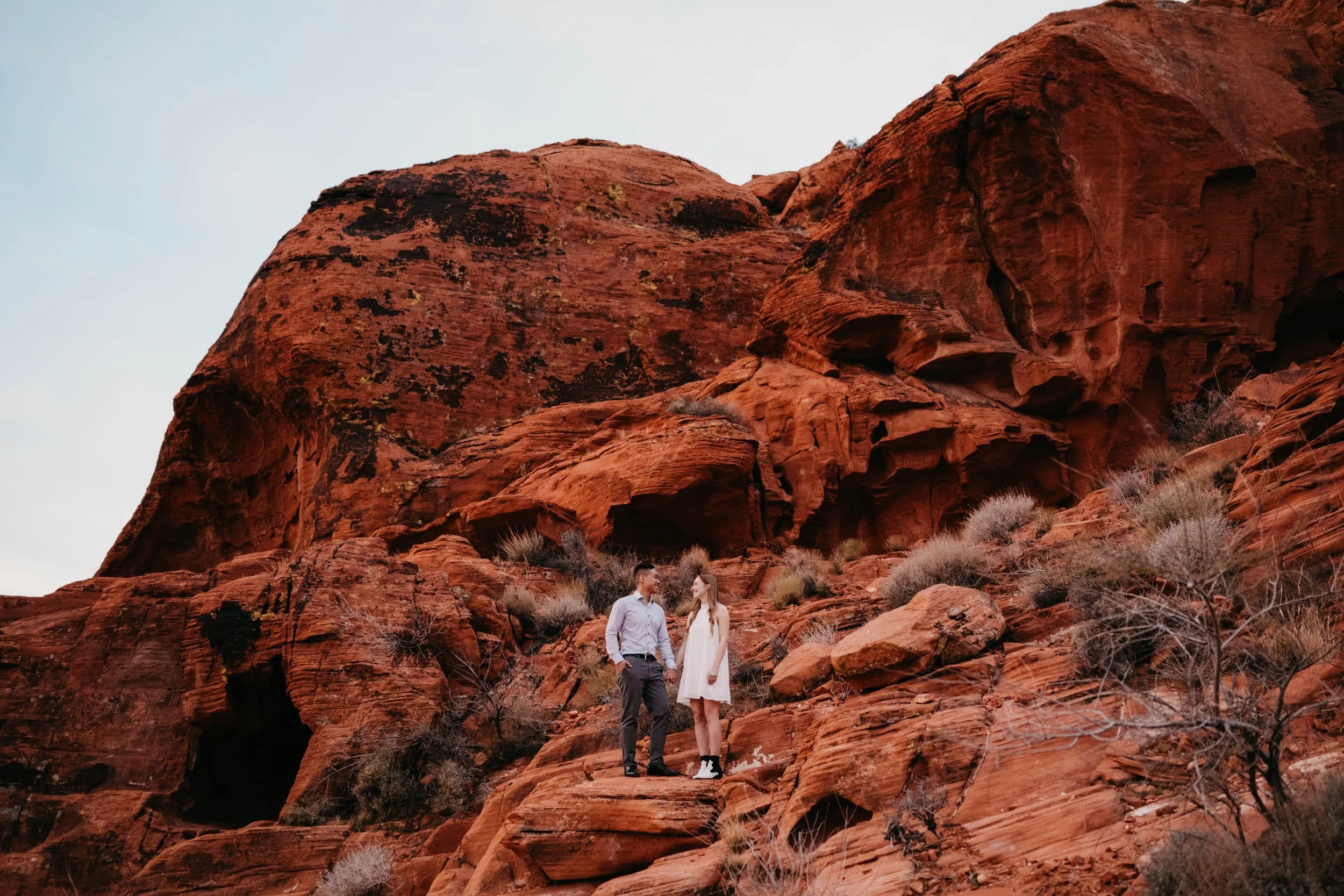 What to Know Before Your Las Vegas Desert Engagement Portraits | Las Vegas Wedding Photographer