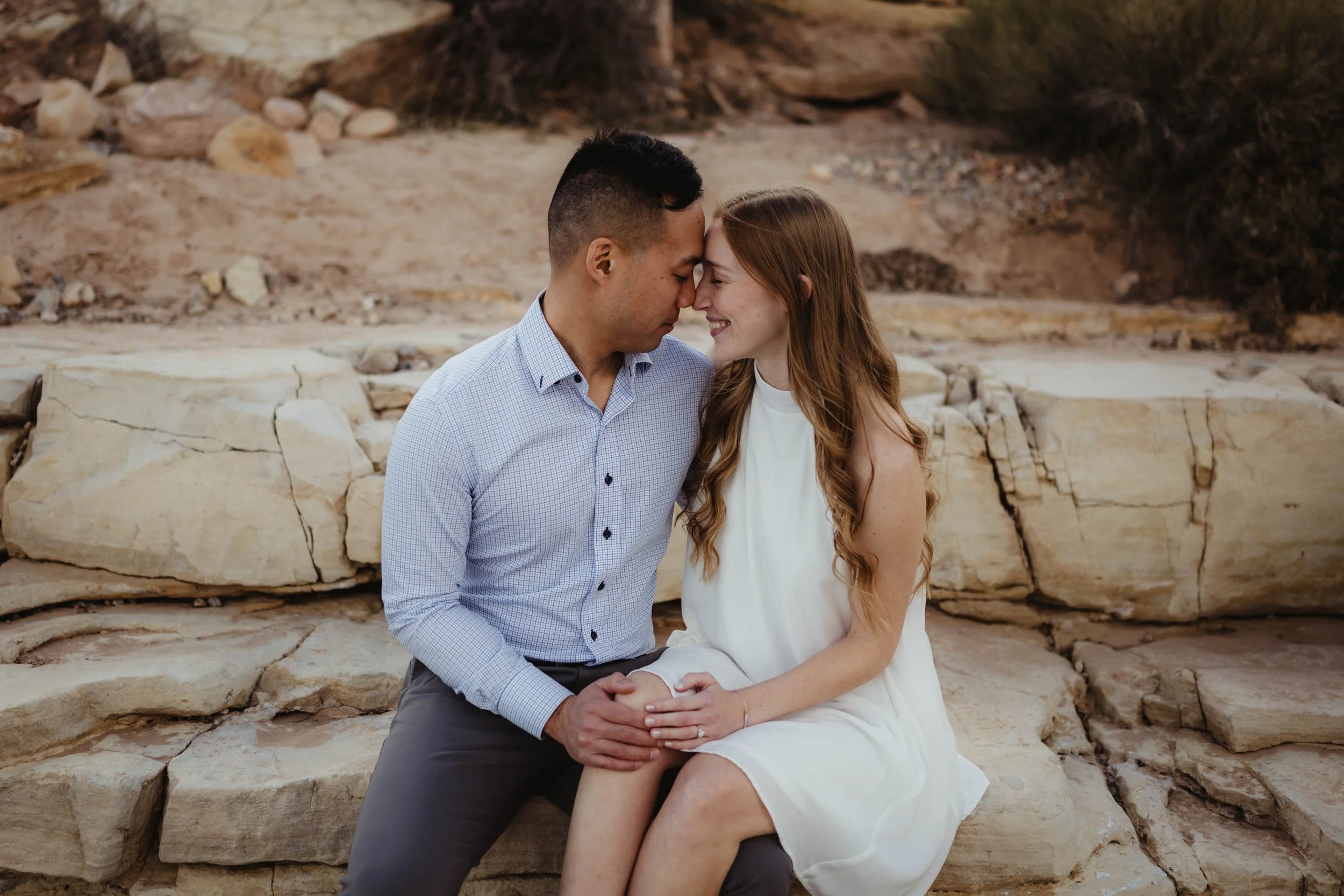 Red Rock Canyon Las Vegas Desert Engagement Portraits Las Vegas Wedding and Elopement Photographer-27.jpg
