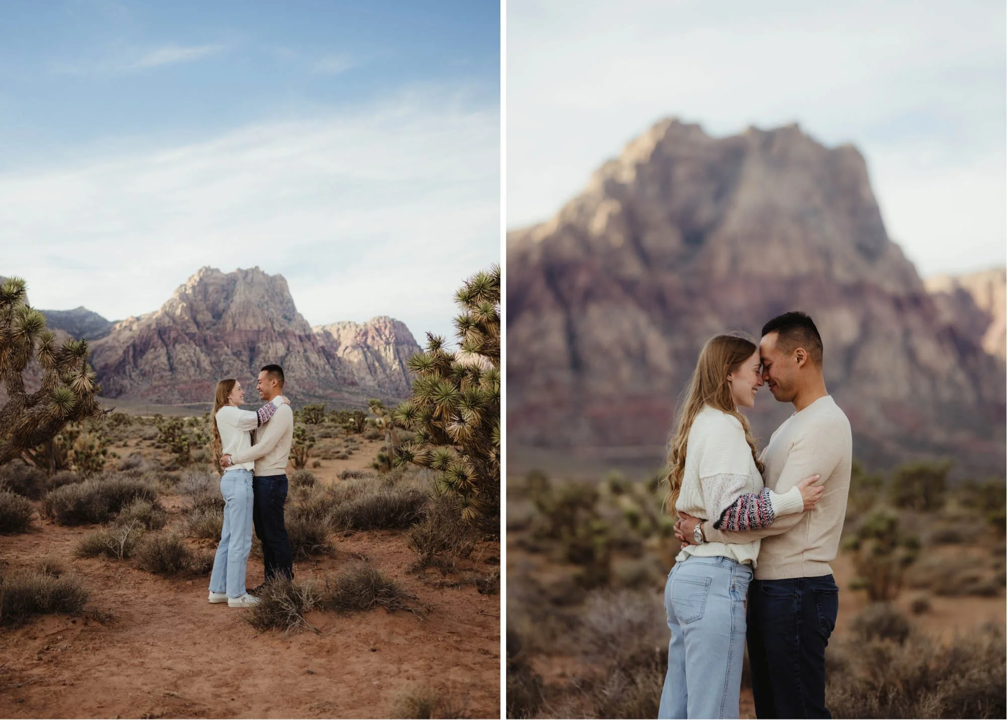 Red Rock Canyon Las Vegas Desert Engagement Portraits Las Vegas Wedding and Elopement Photographer-45.jpg