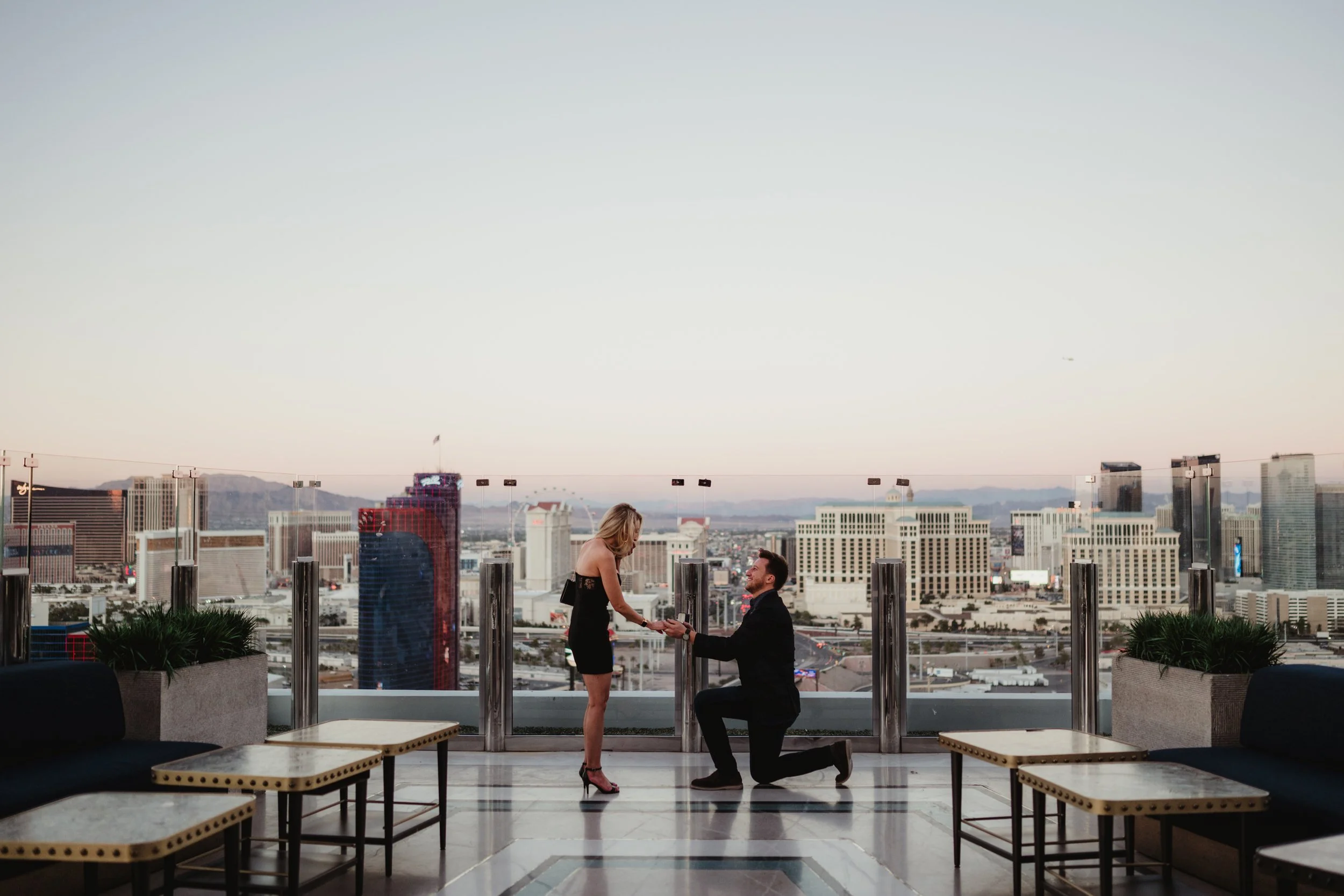 Las Vegas Rooftop Proposal | Palms Las Vegas