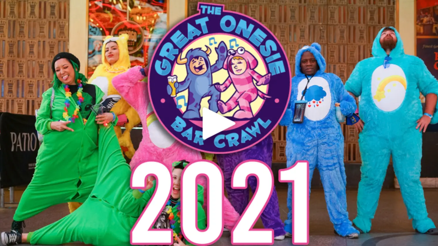 Great Onesie Bar Crawl 2021 Highlights