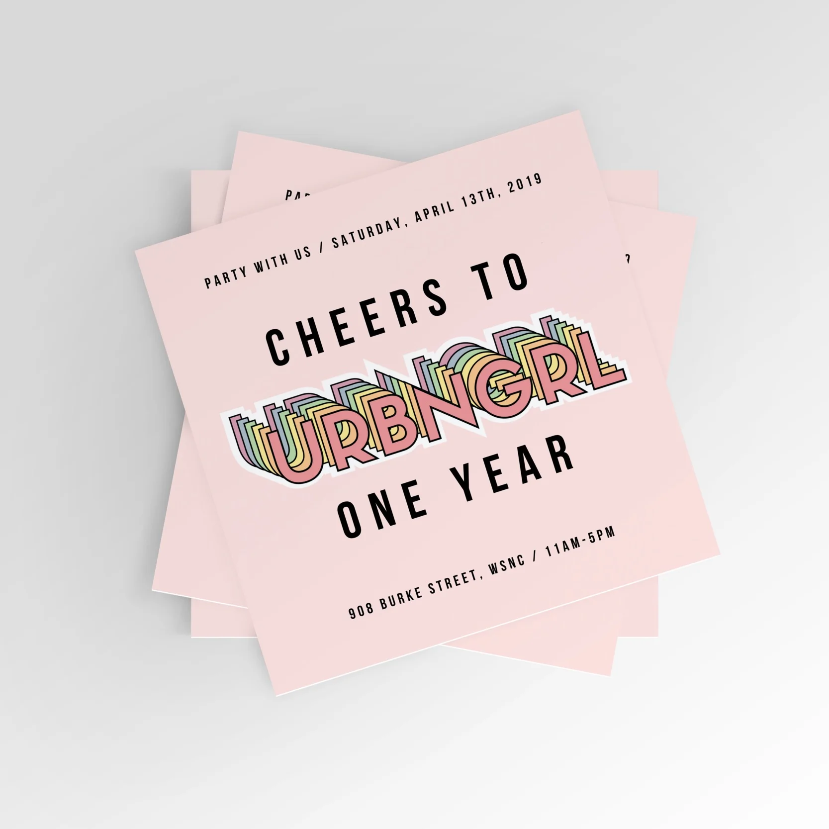URBNgrl | Flyer Design + Social Media Graphic | Marketing Collateral