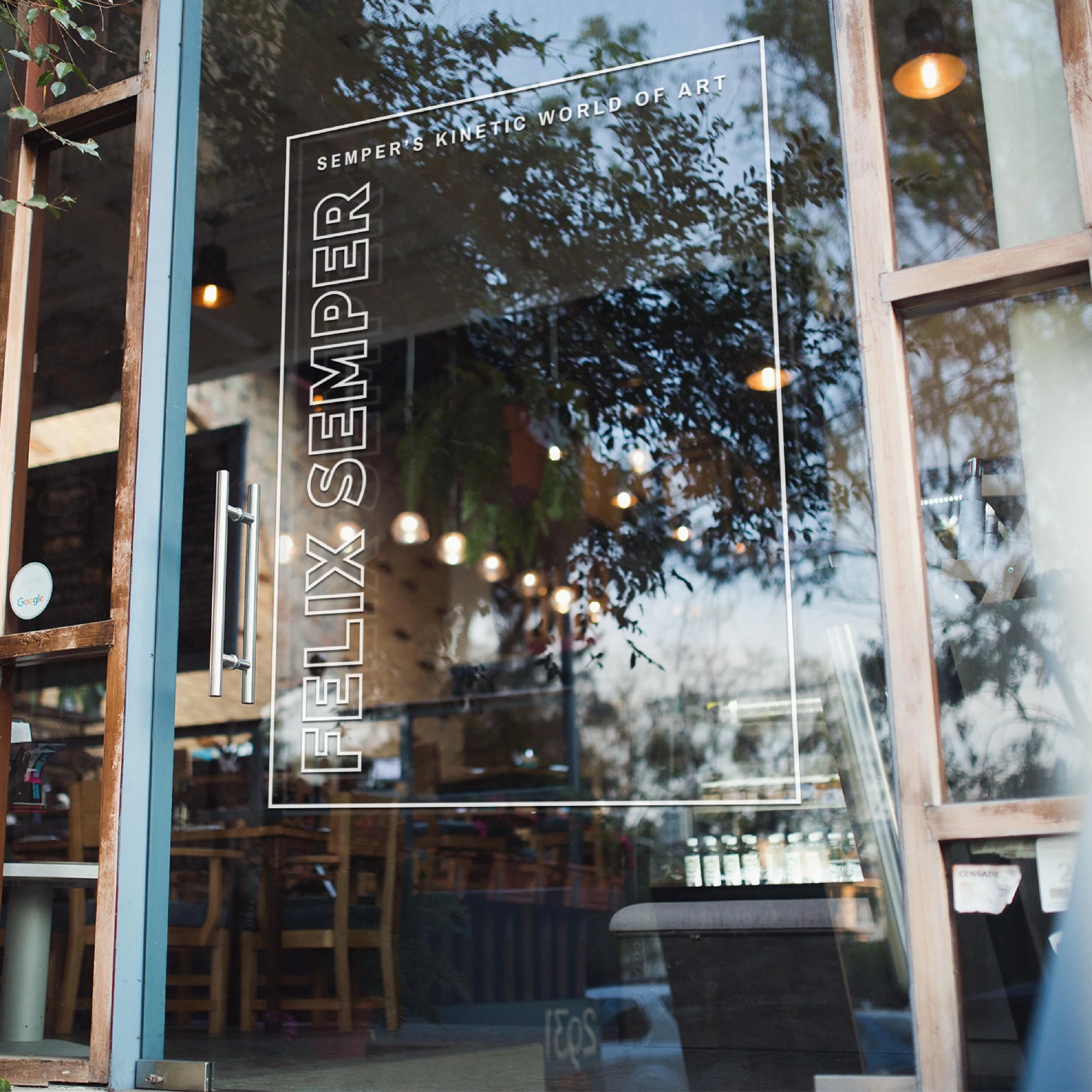 Exhibition Decal Design for Felix Semper x CVA 