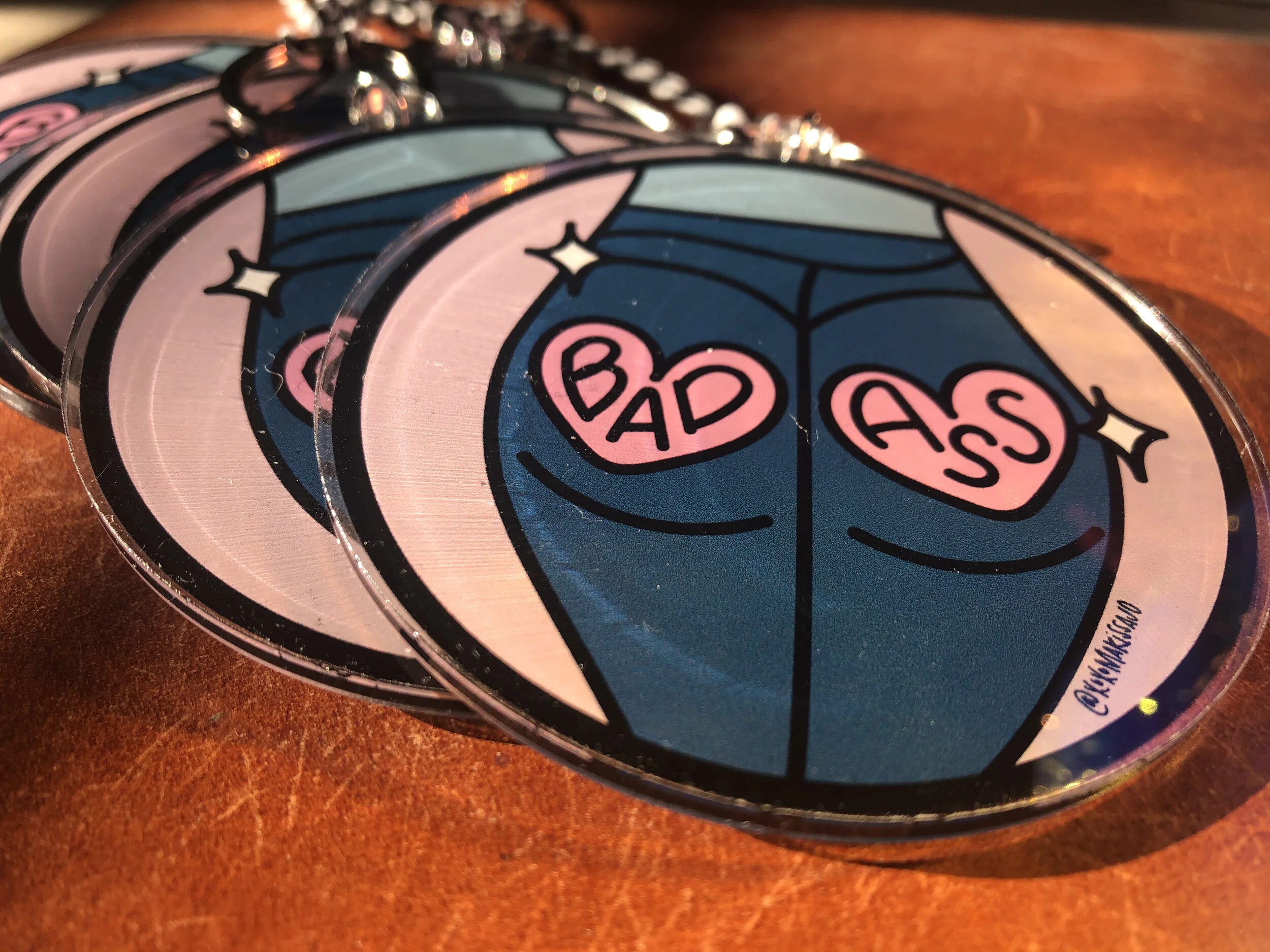 Bad Ass | Keychain x Ornament
