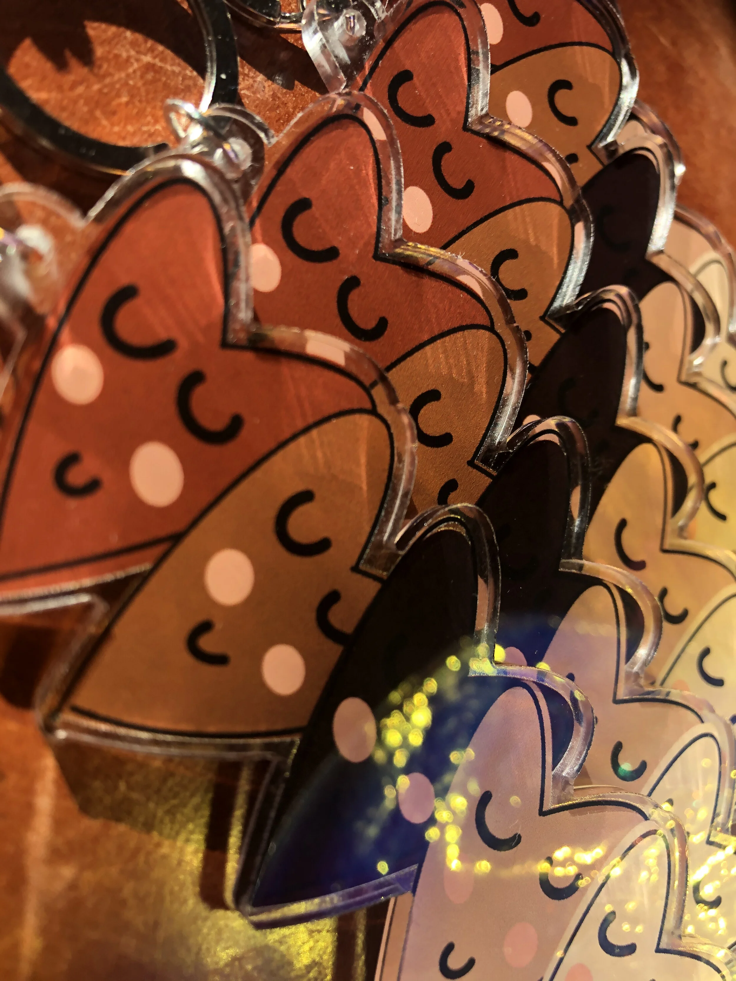 Hearts Together Ornament + Keychain