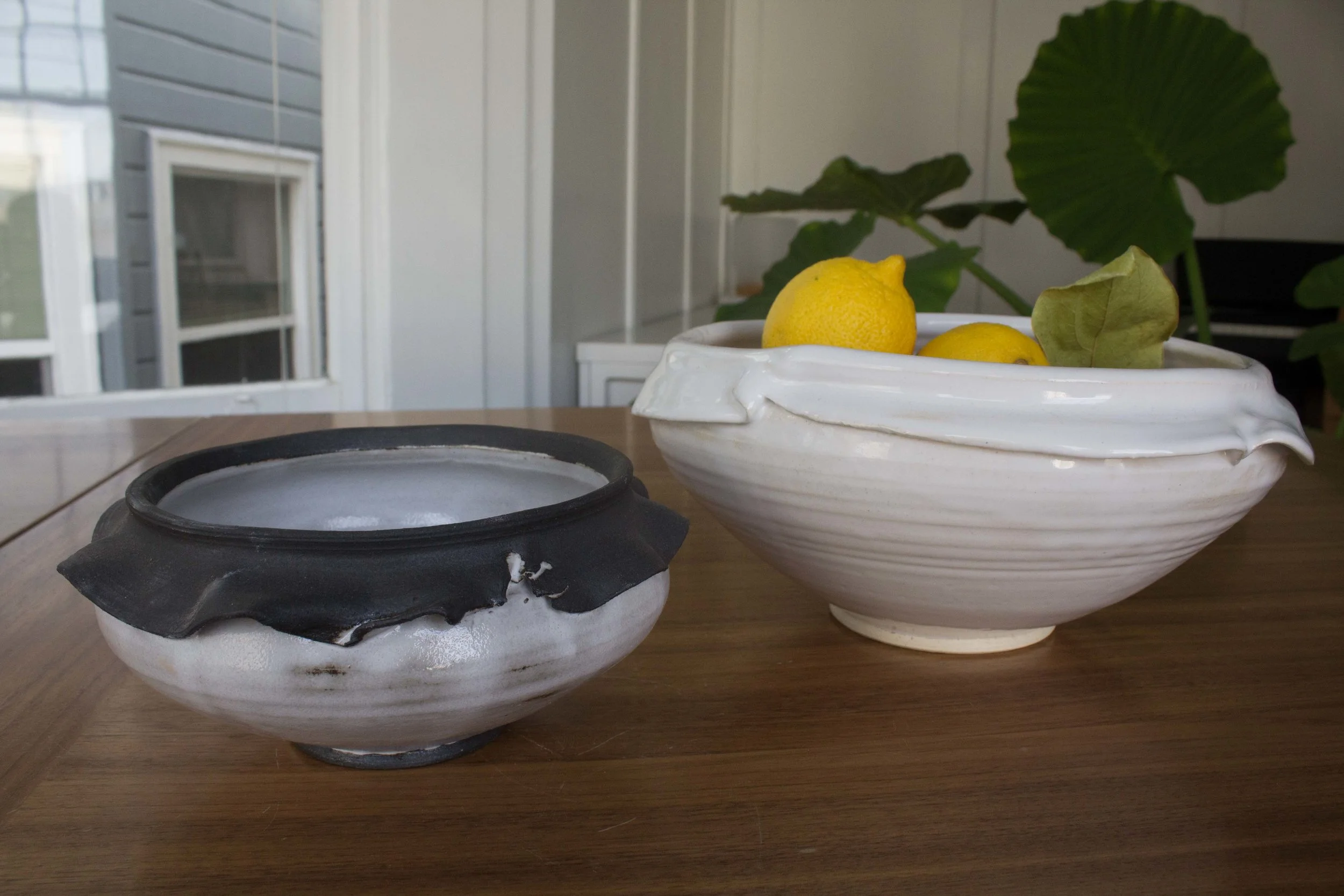 Pedal Rimmed Bowl