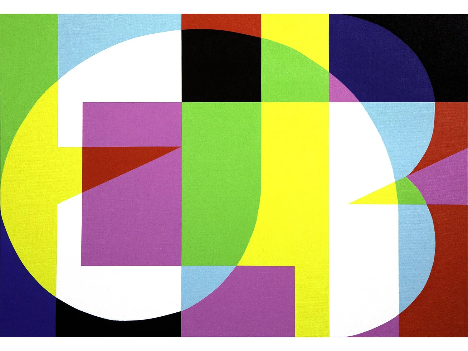 'Dublin',  acrylic on canvas, 61 × 91 cm, 2020