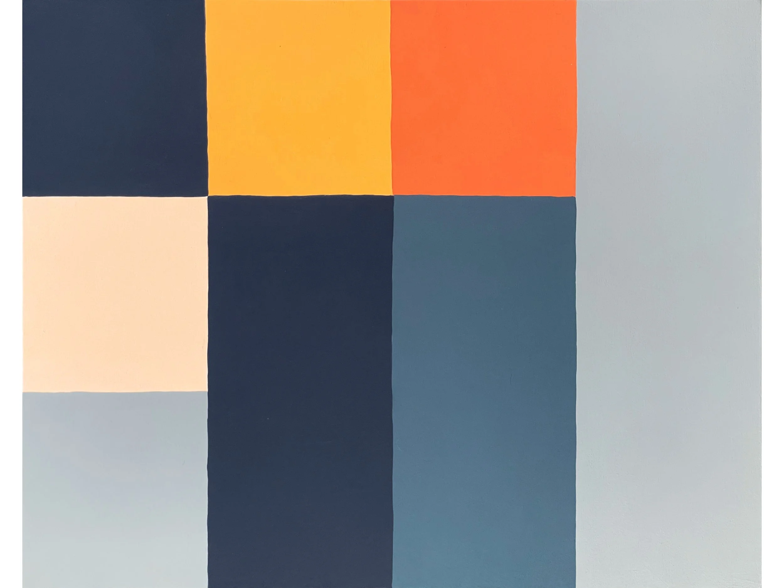 'Fighte Fuaighte — A Moment, No.6',  acrylic on wooden panel, 20 × 25 cm, 2026