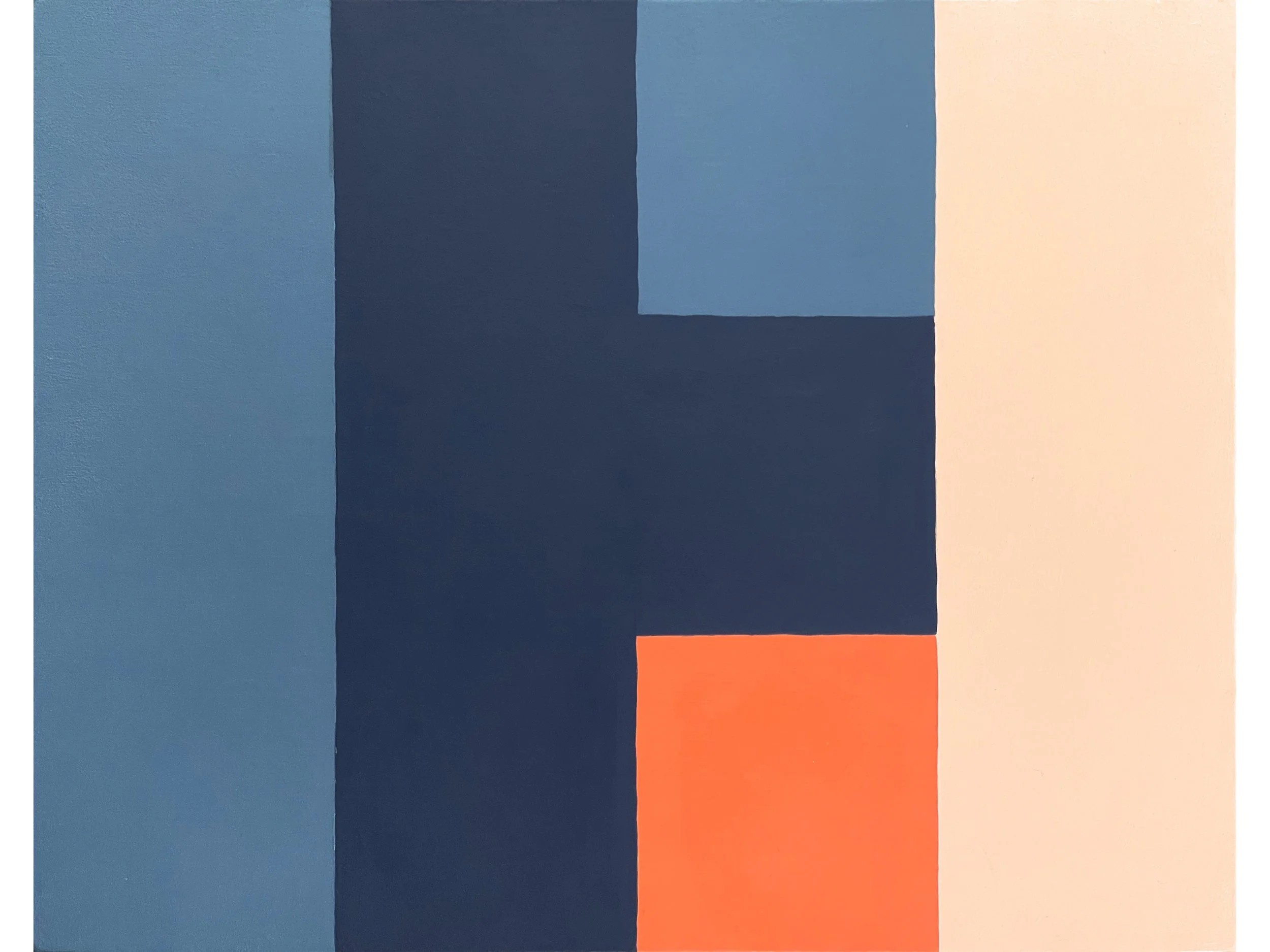 'Fighte Fuaighte — A Moment, No.5',  acrylic on wooden panel, 20 × 25 cm, 2026