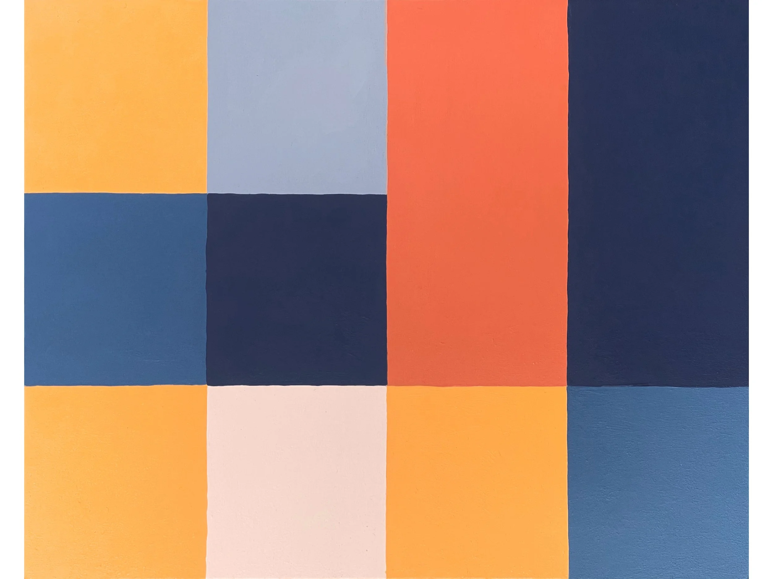 'Fighte Fuaighte — A Moment, No.4',  acrylic on wooden panel, 20 × 25 cm, 2026