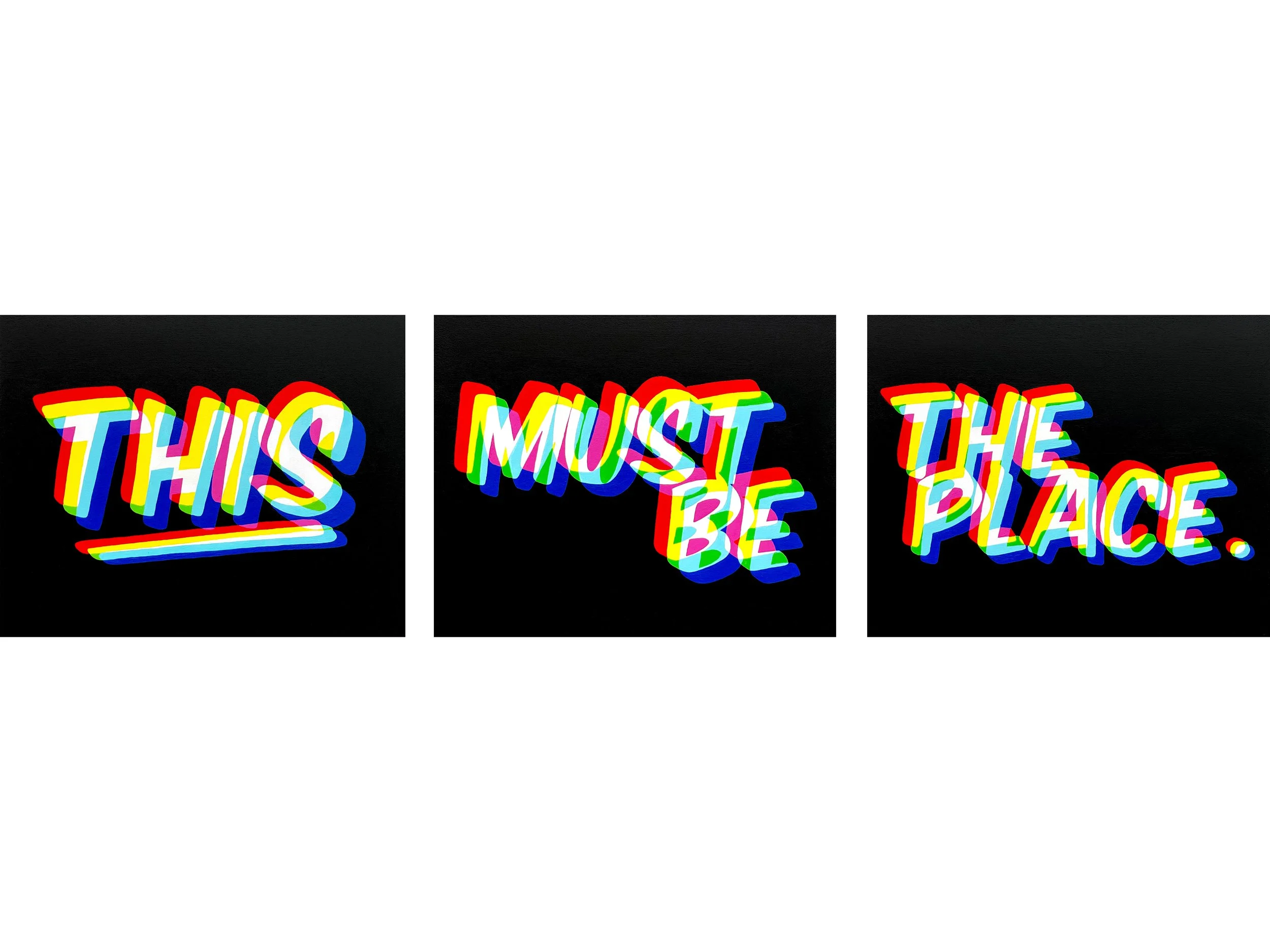 This Must Be The Place (Triptych)