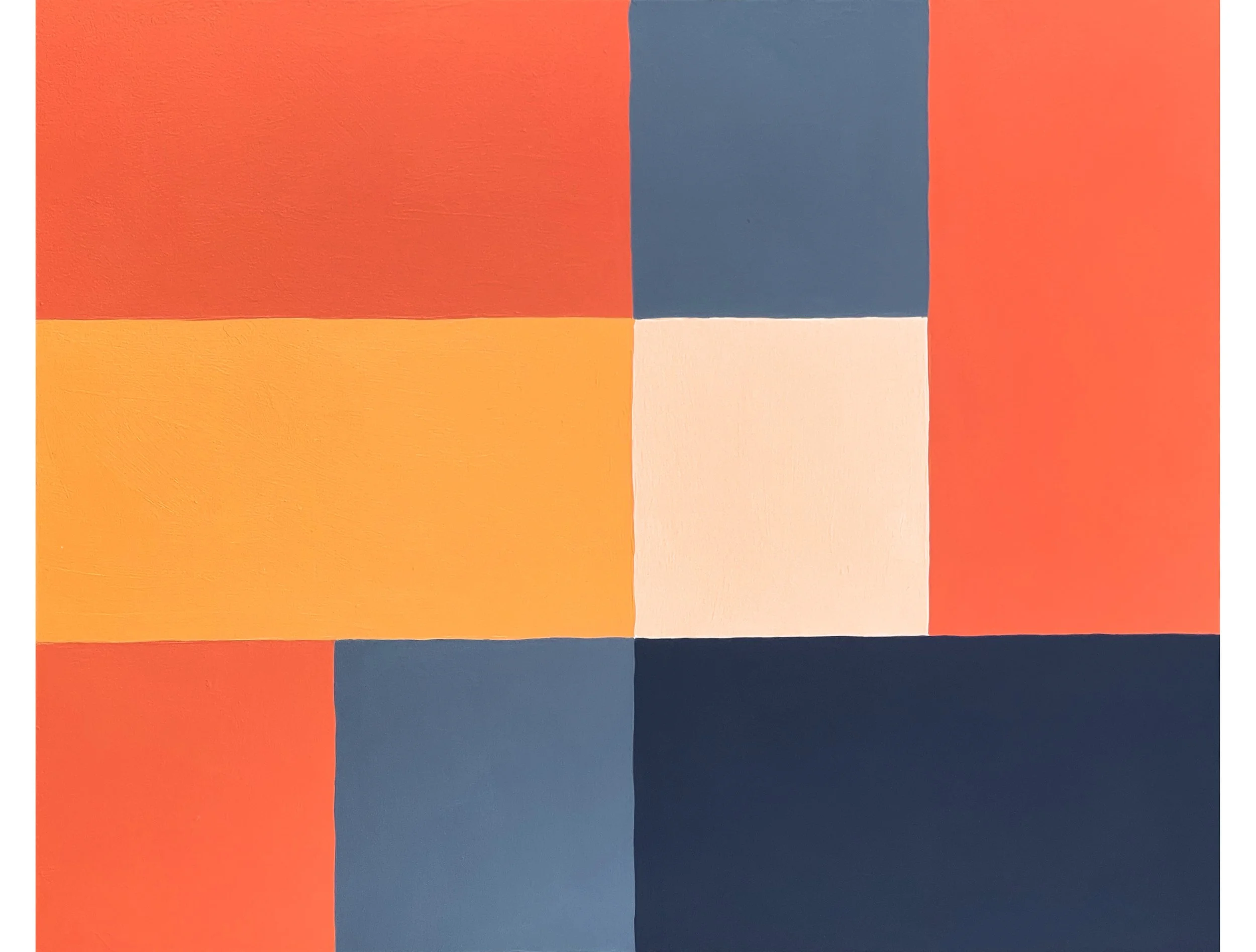 'Fighte Fuaighte — A Moment, No.3',  acrylic on wooden panel, 20 × 25 cm, 2026