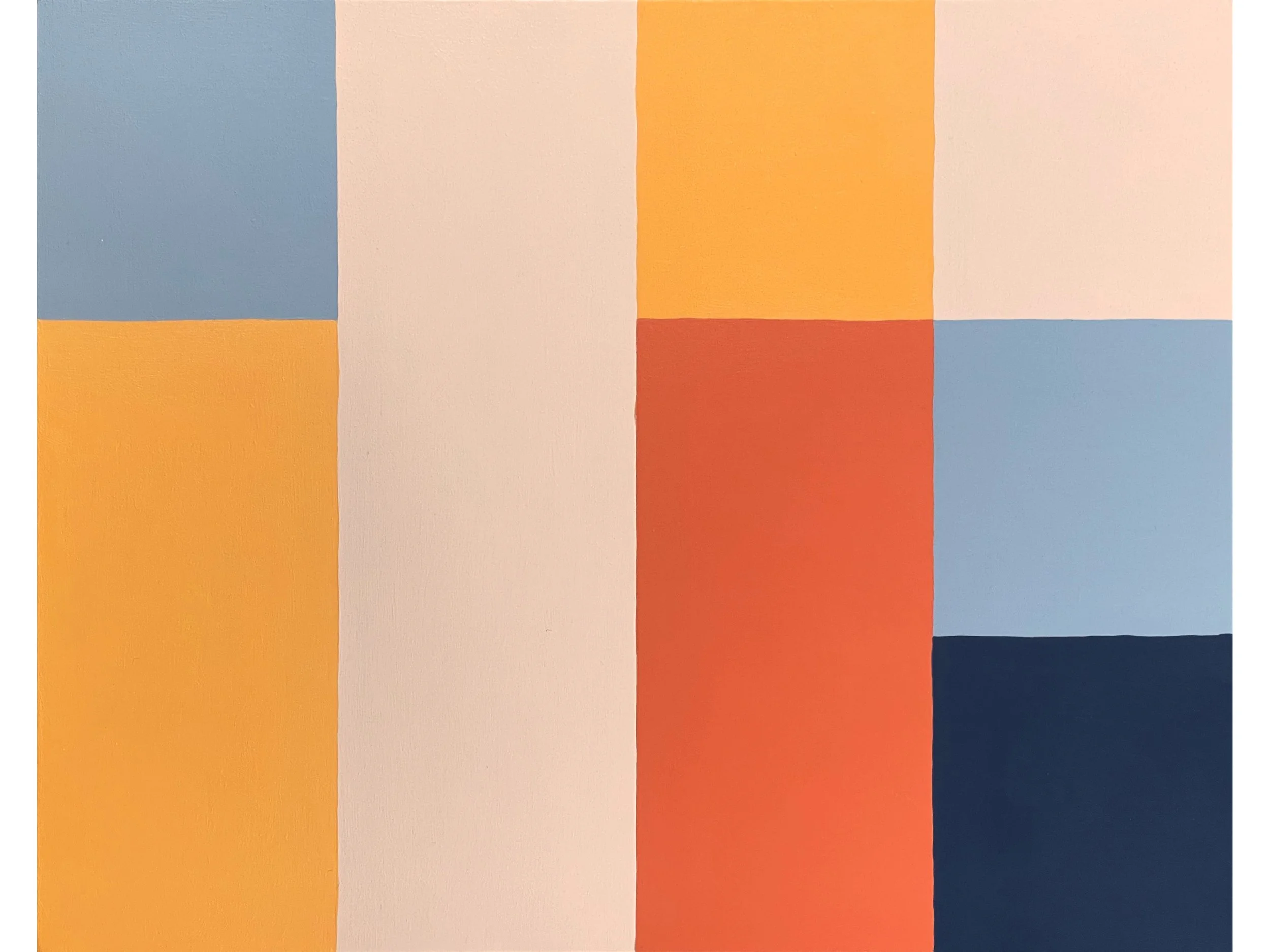 'Fighte Fuaighte — A Moment, No.7',  acrylic on wooden panel, 20 × 25 cm, 2026